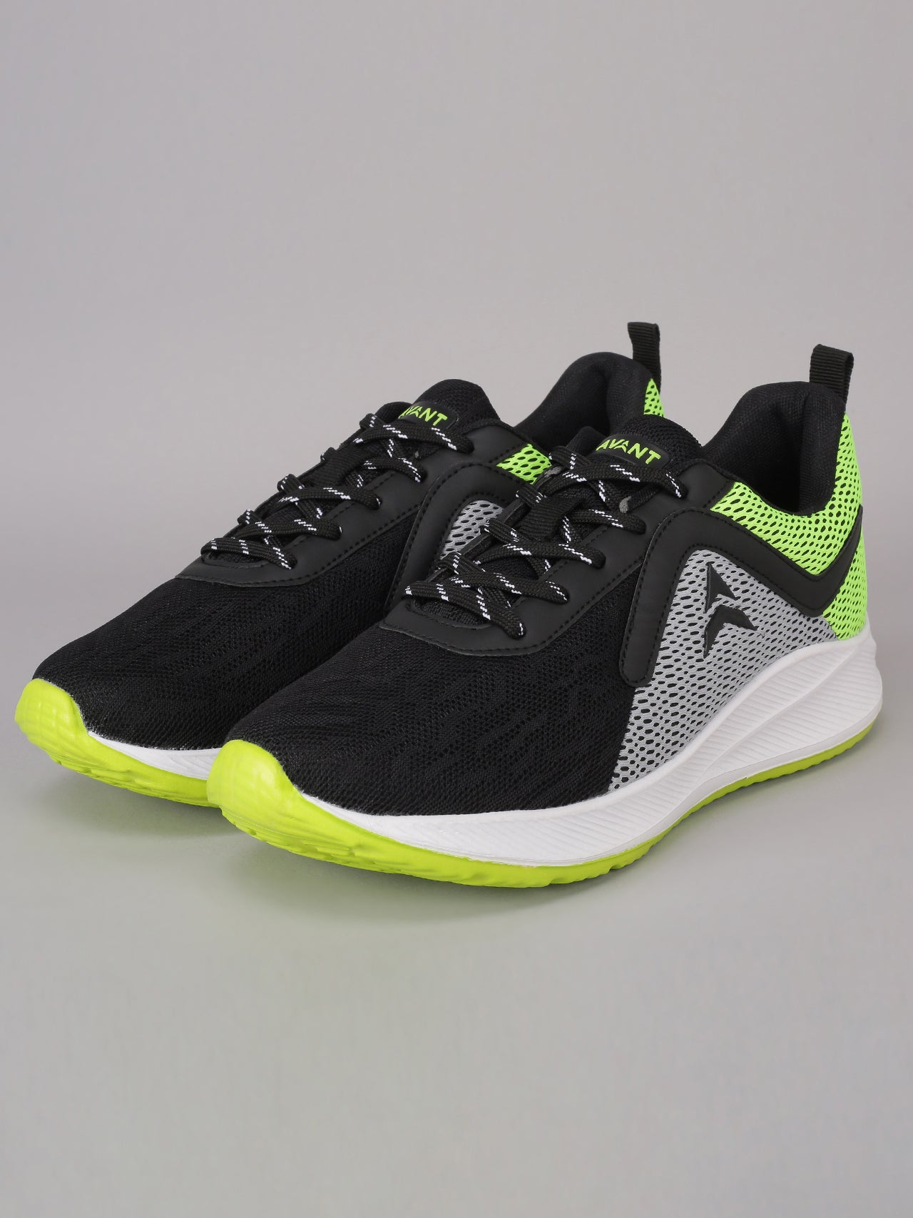 Avant Men's Walk Ease Walking Shoes - Black/L Green