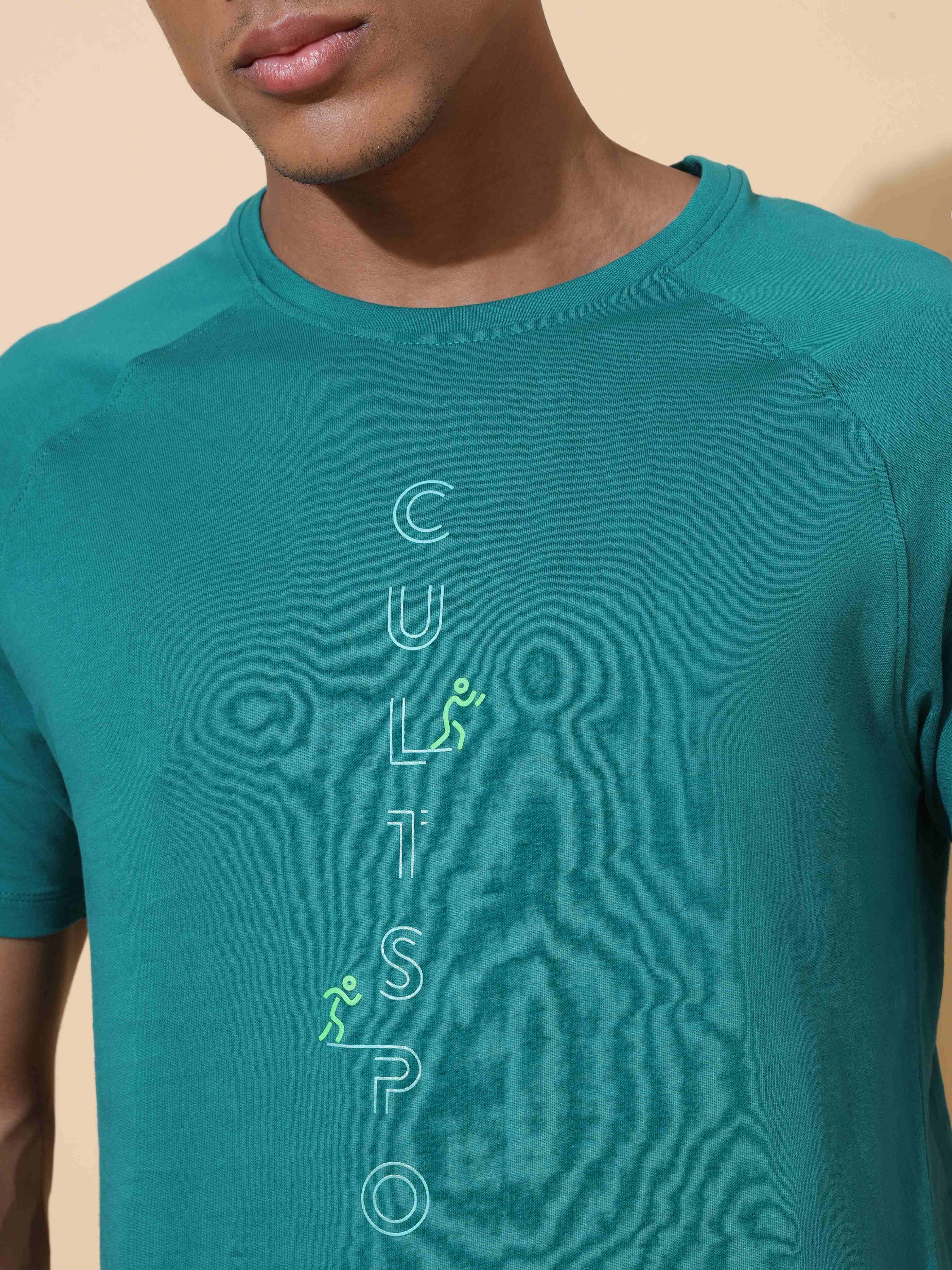 Raglan Sleeve Comfort T-shirt with Graphic