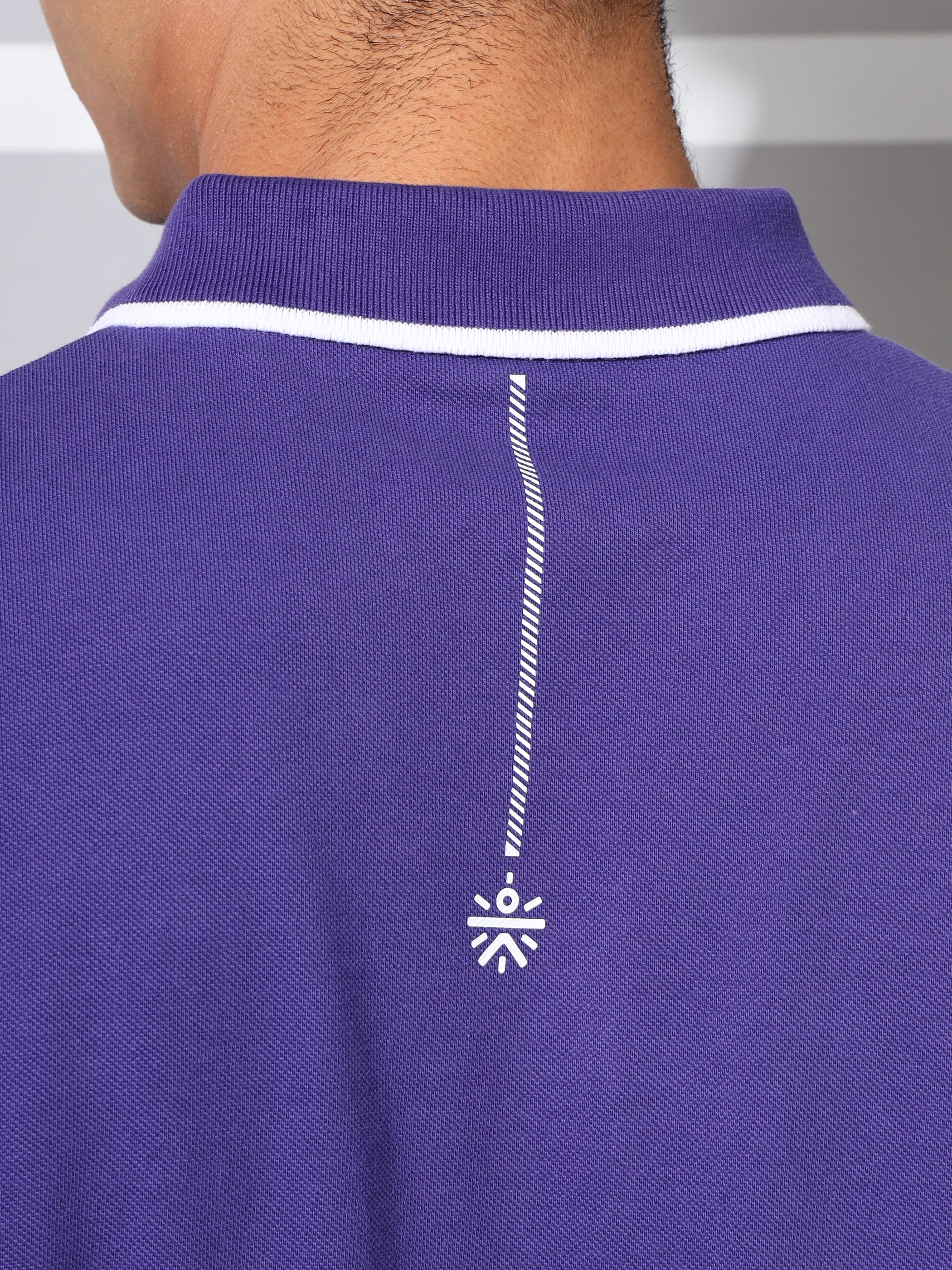 Polo Tshirt with Contrast Tipping
