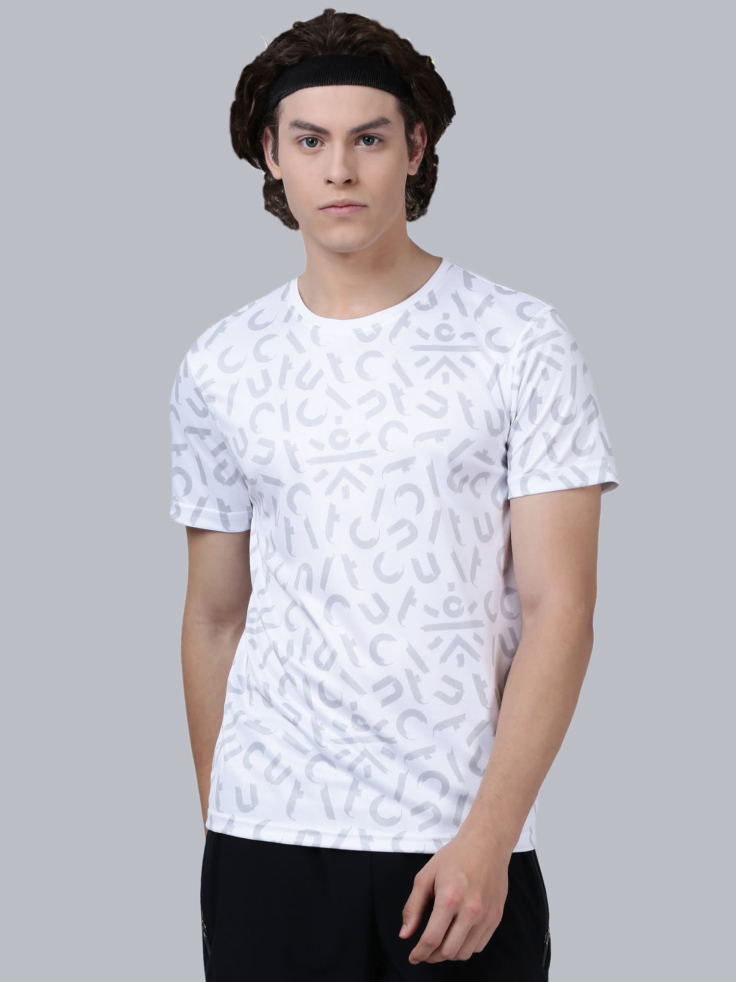 Code Cult White Gym Tee