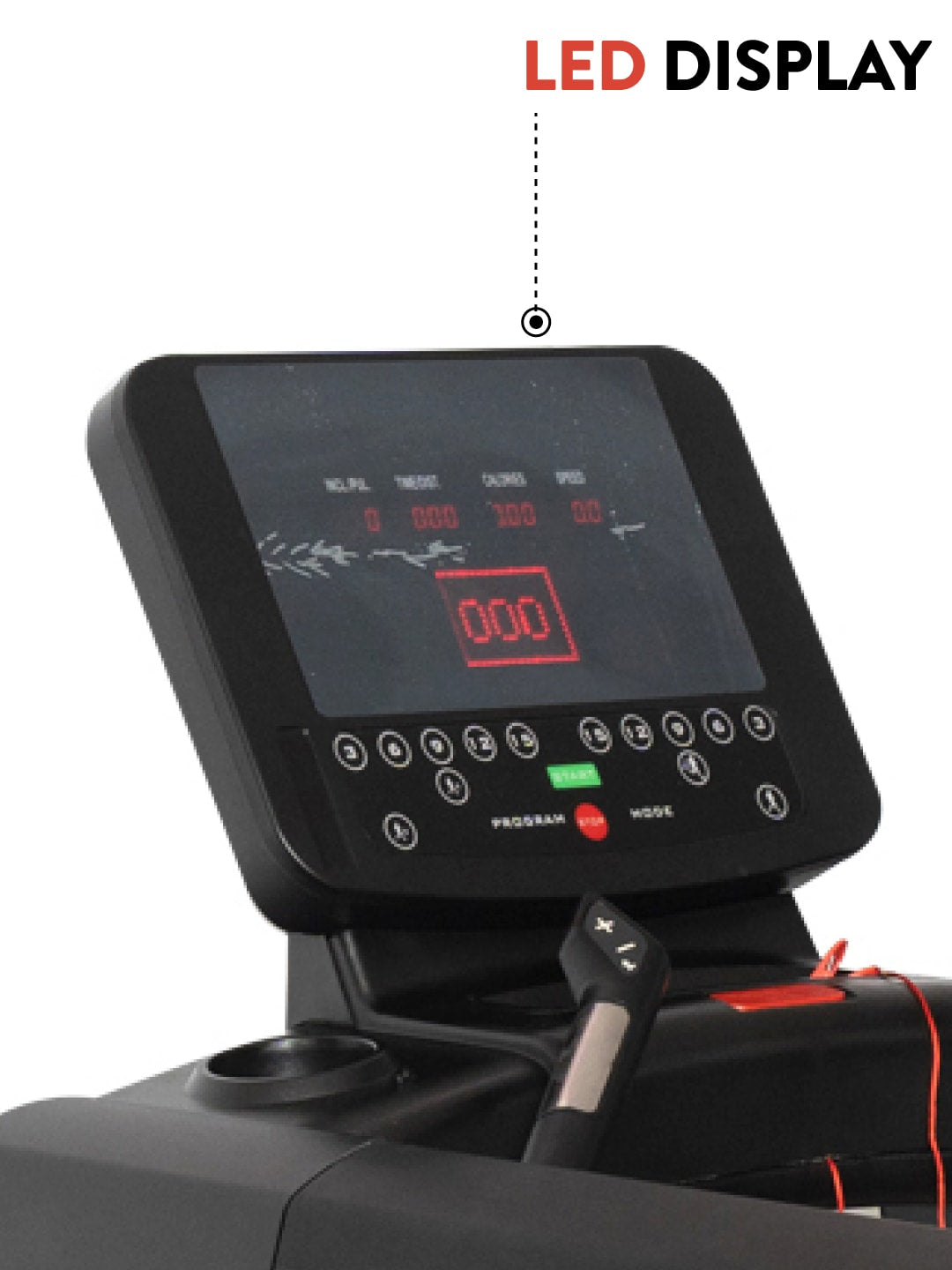 OptiRun Titan XZ8001S Treadmill | 7 HP Peak AC Motor | Max Weight-180kg | Max Speed-20kmph (with 6 months extended warranty)