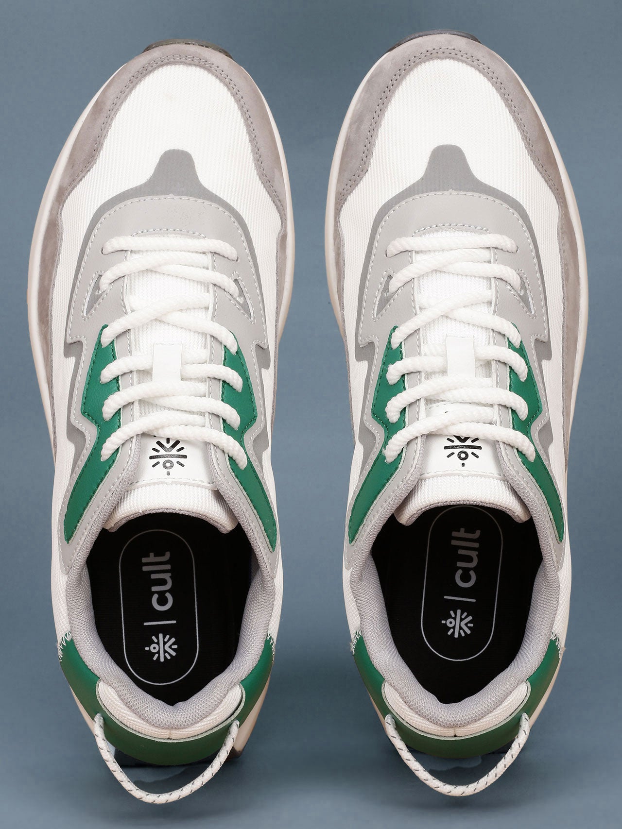 cult Men's StarDust Sneaker Shoes - White/Green