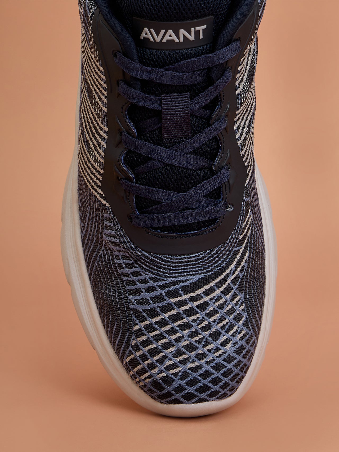 Avant Men's WalkRite Walking Shoes - Navy Blue