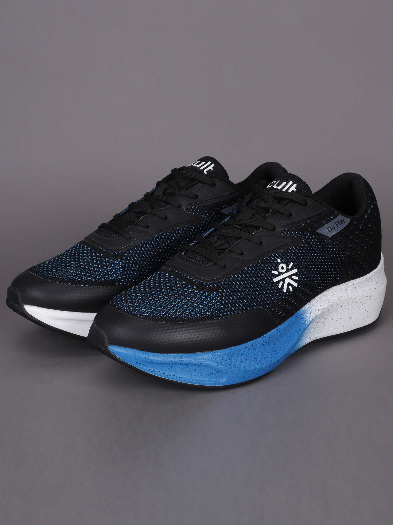cult Men's DuPlay Casual Shoes - Black/Blue