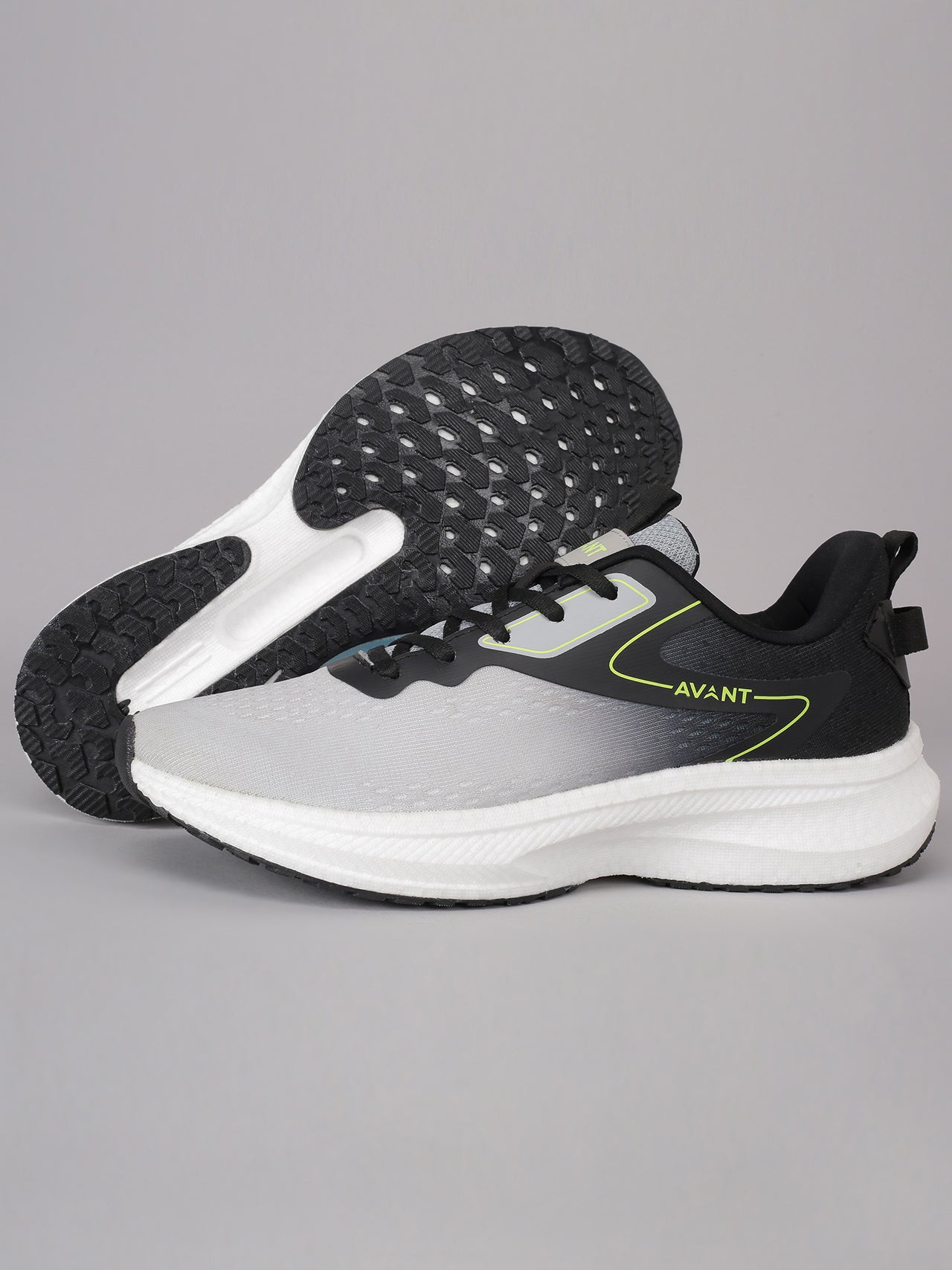 Avant Men's Punch Running Shoes - L.Grey/Black