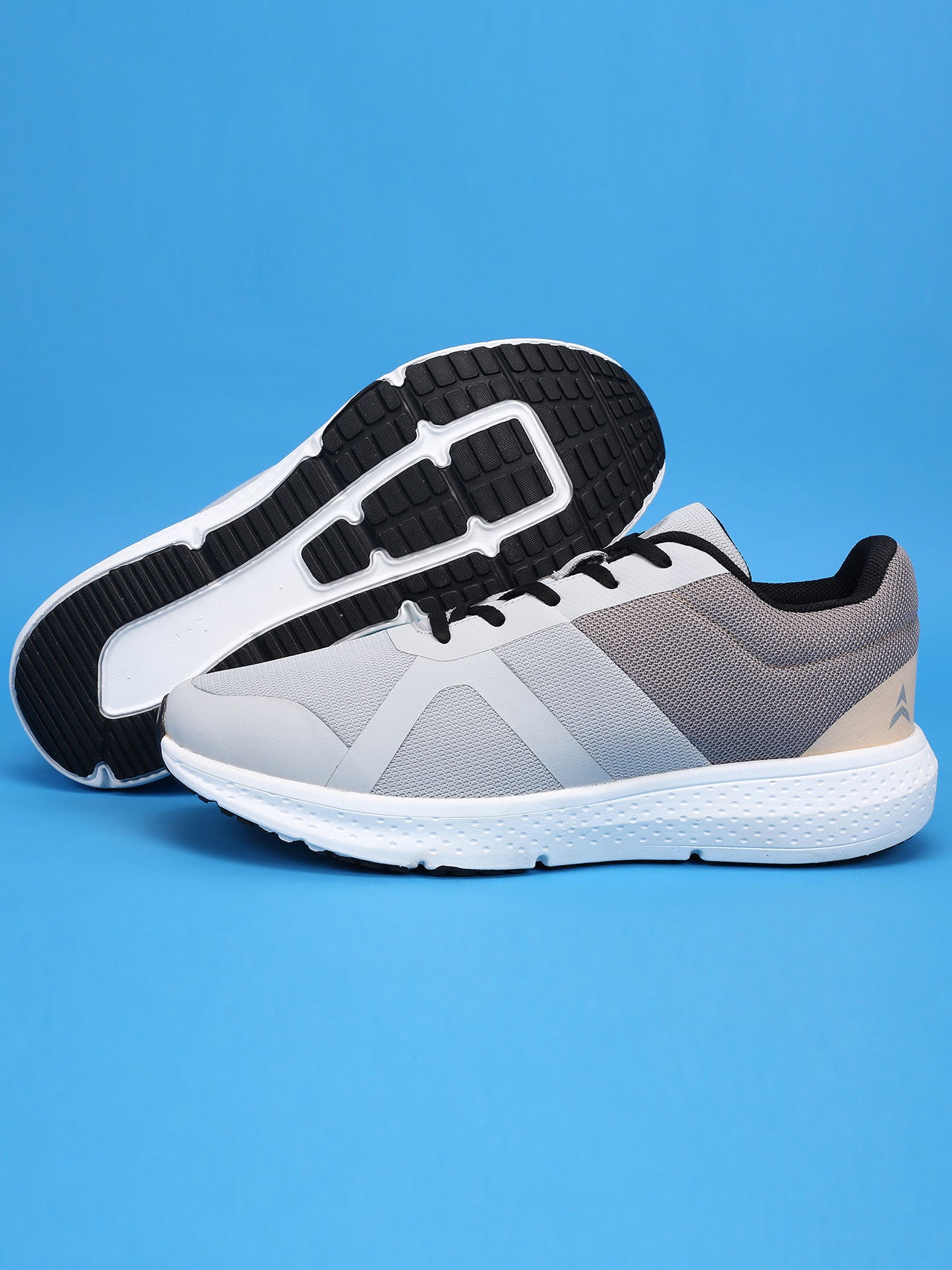 Avant Men's StrideX Sneaker Shoes - Lt Grey/Peach