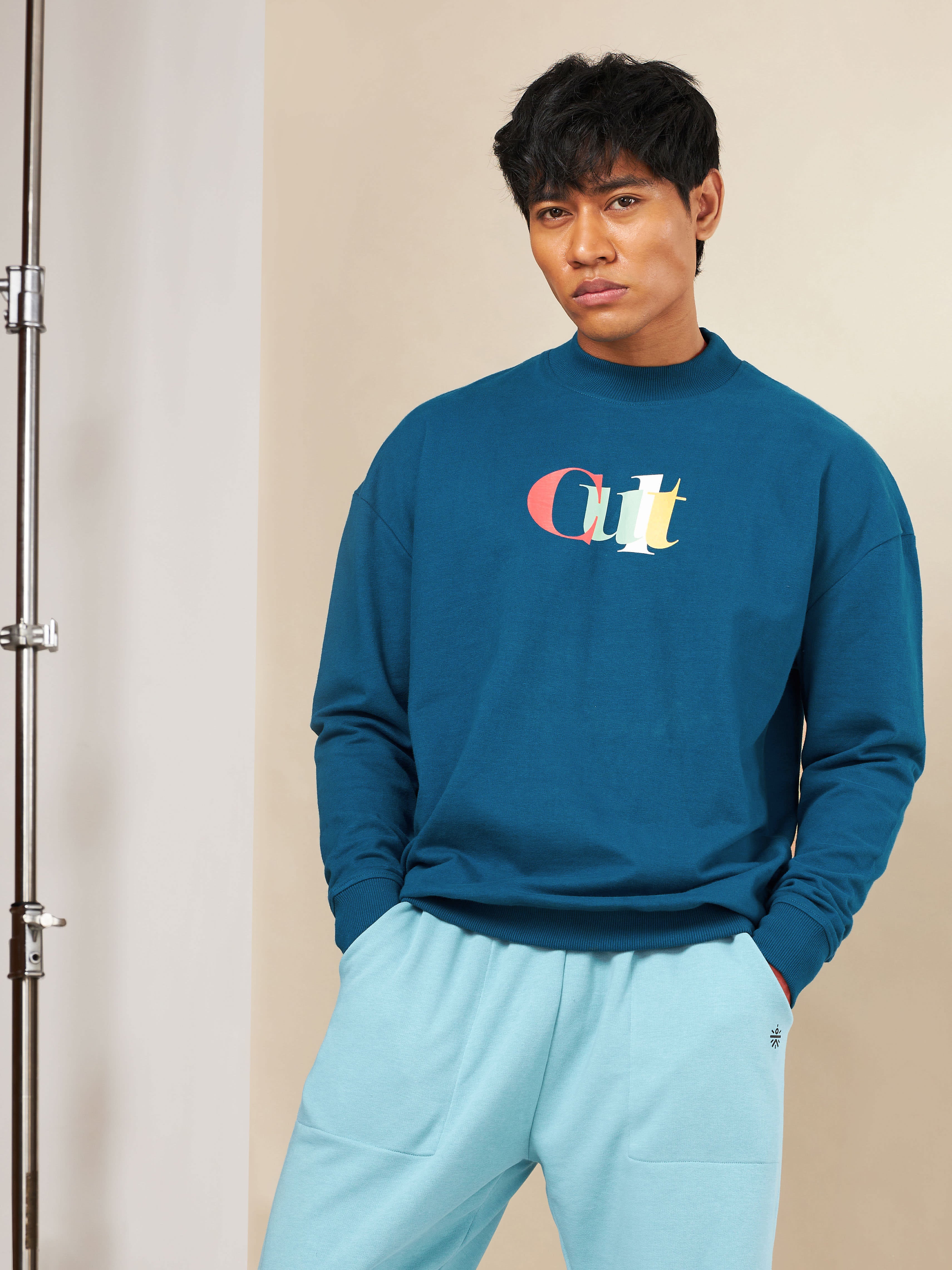 Cult Brand Carrier Blue Sweatshirt