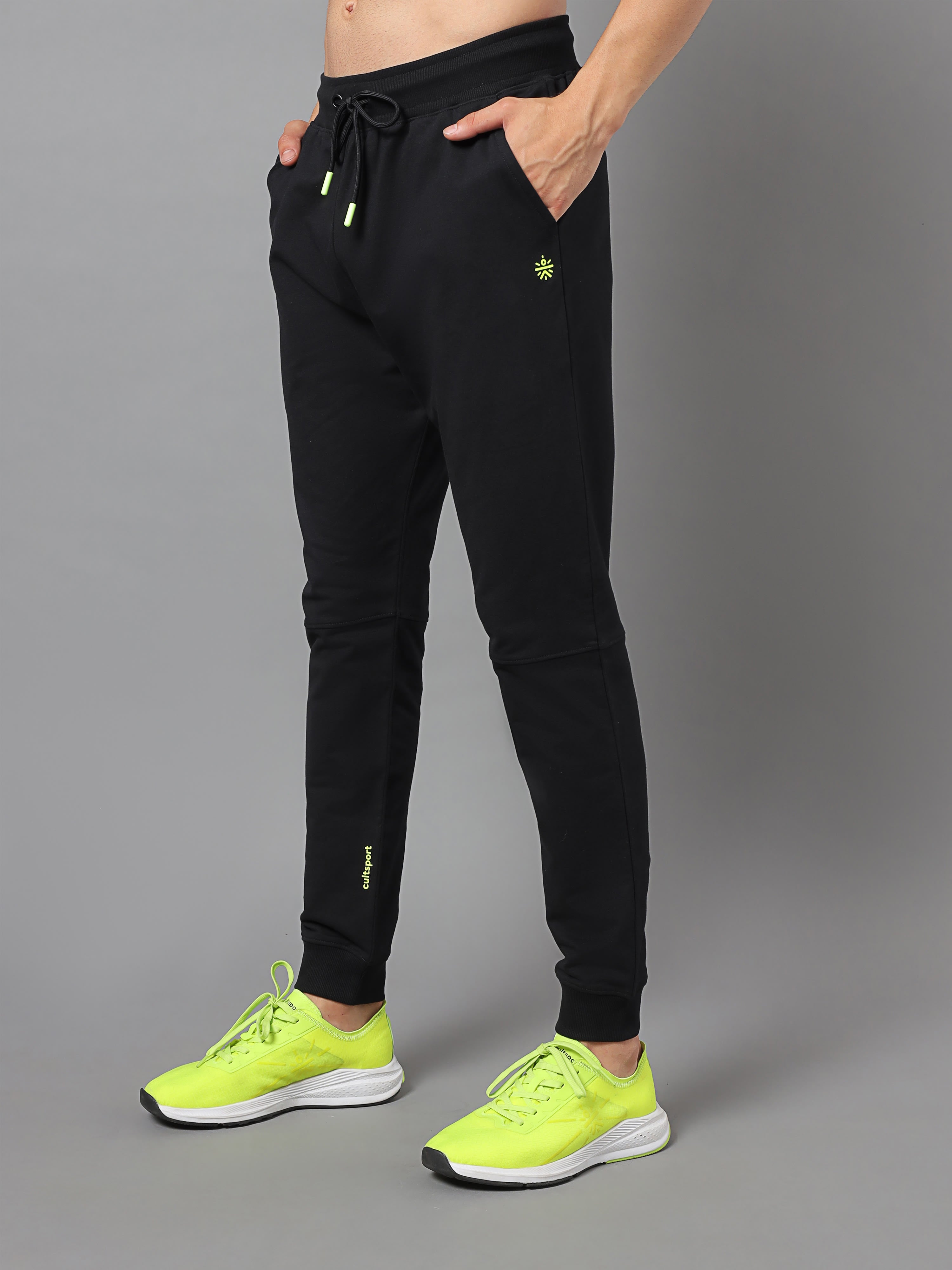 Neon Pop Solid Joggers