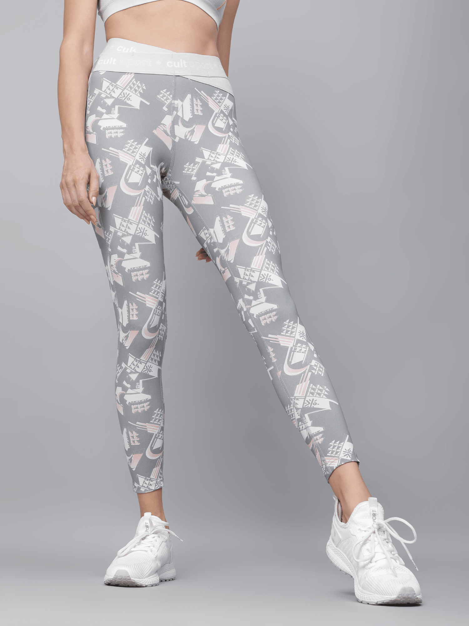 AbsoluteFit CrossLift Printed Workout Leggings