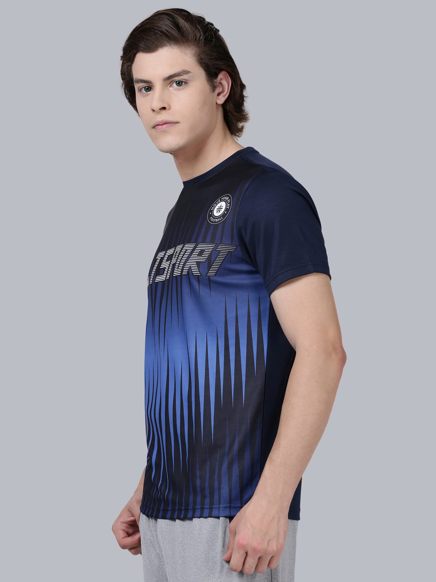 Dugout Blaze Navy Relaxed Tee