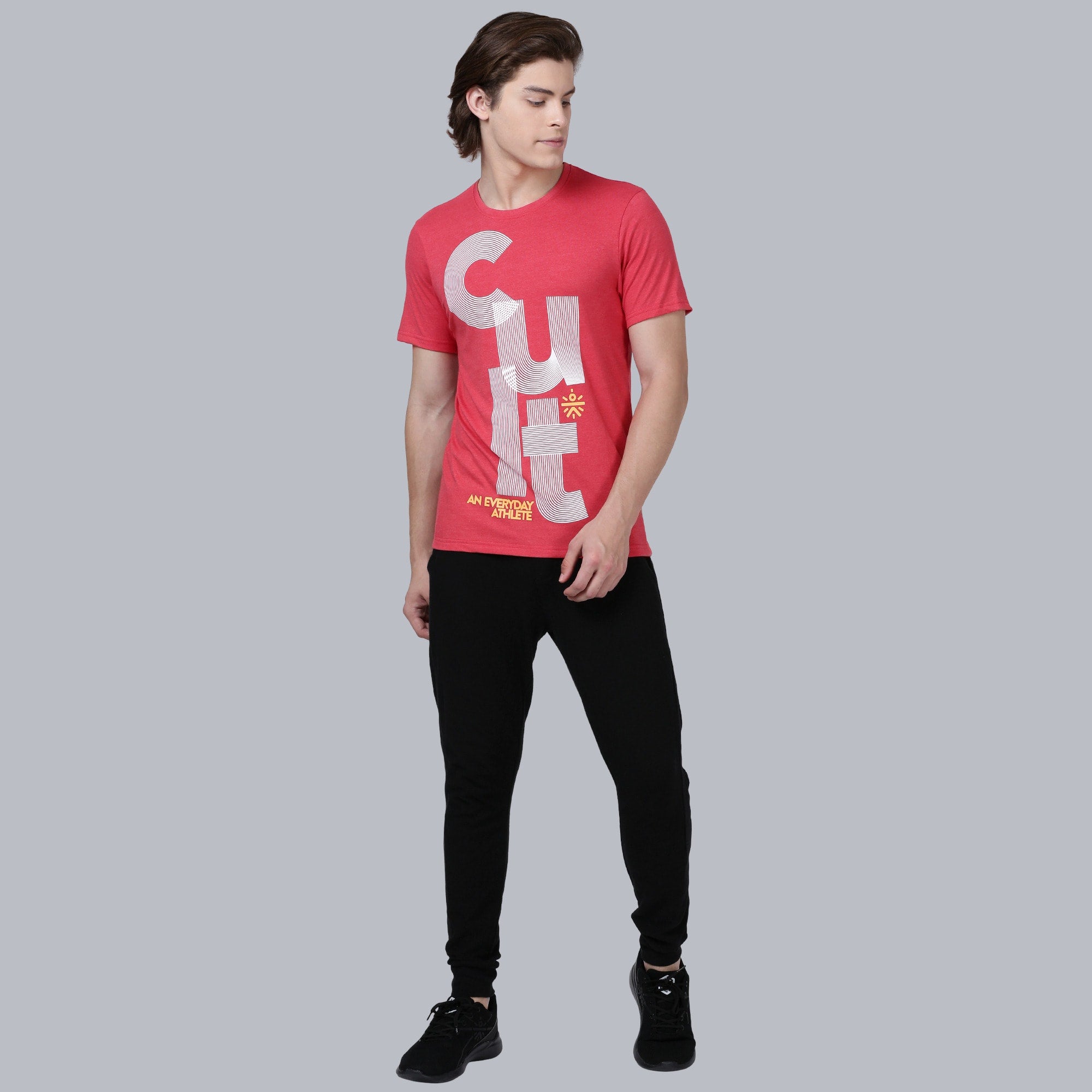 Signature Cult Red Casual Tee