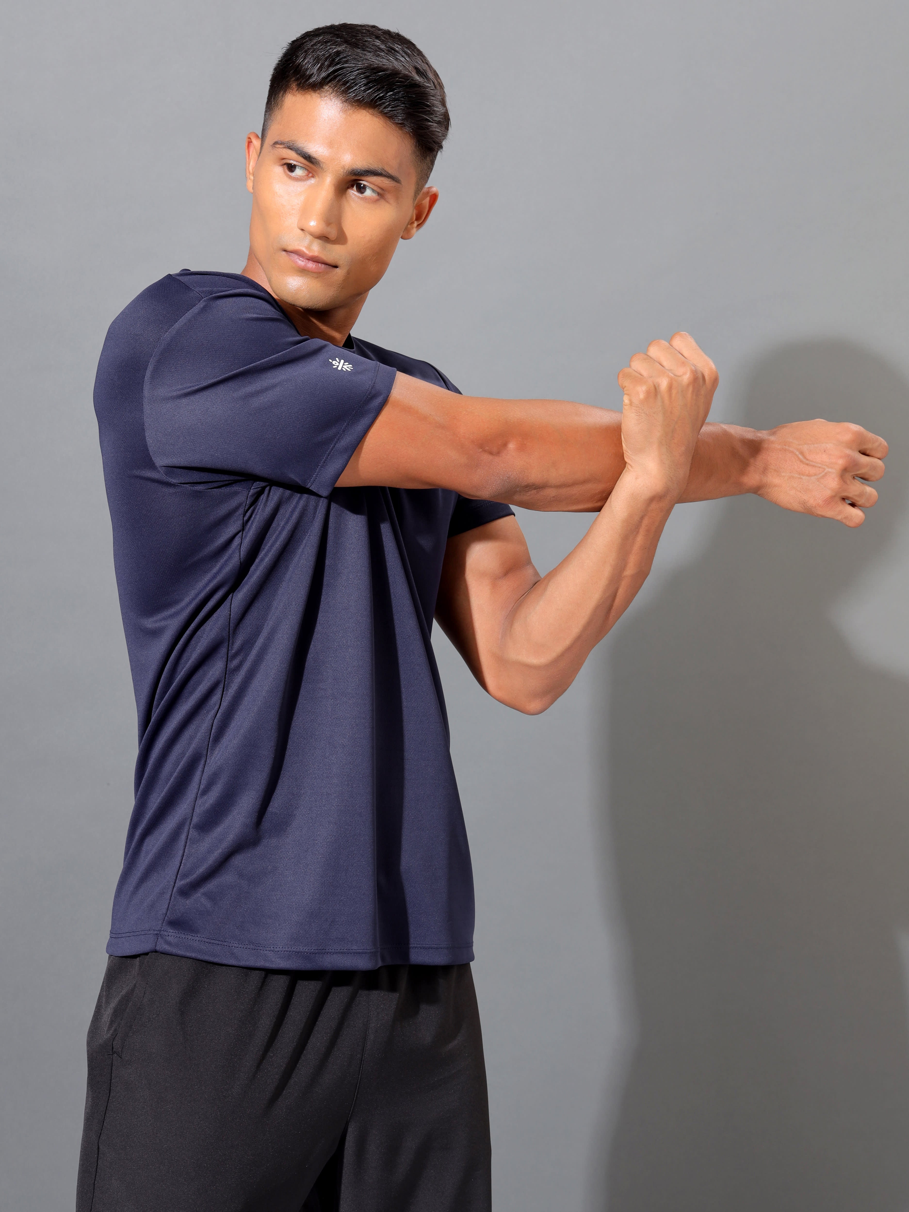 Performance T-shirt with Minimal Graphic