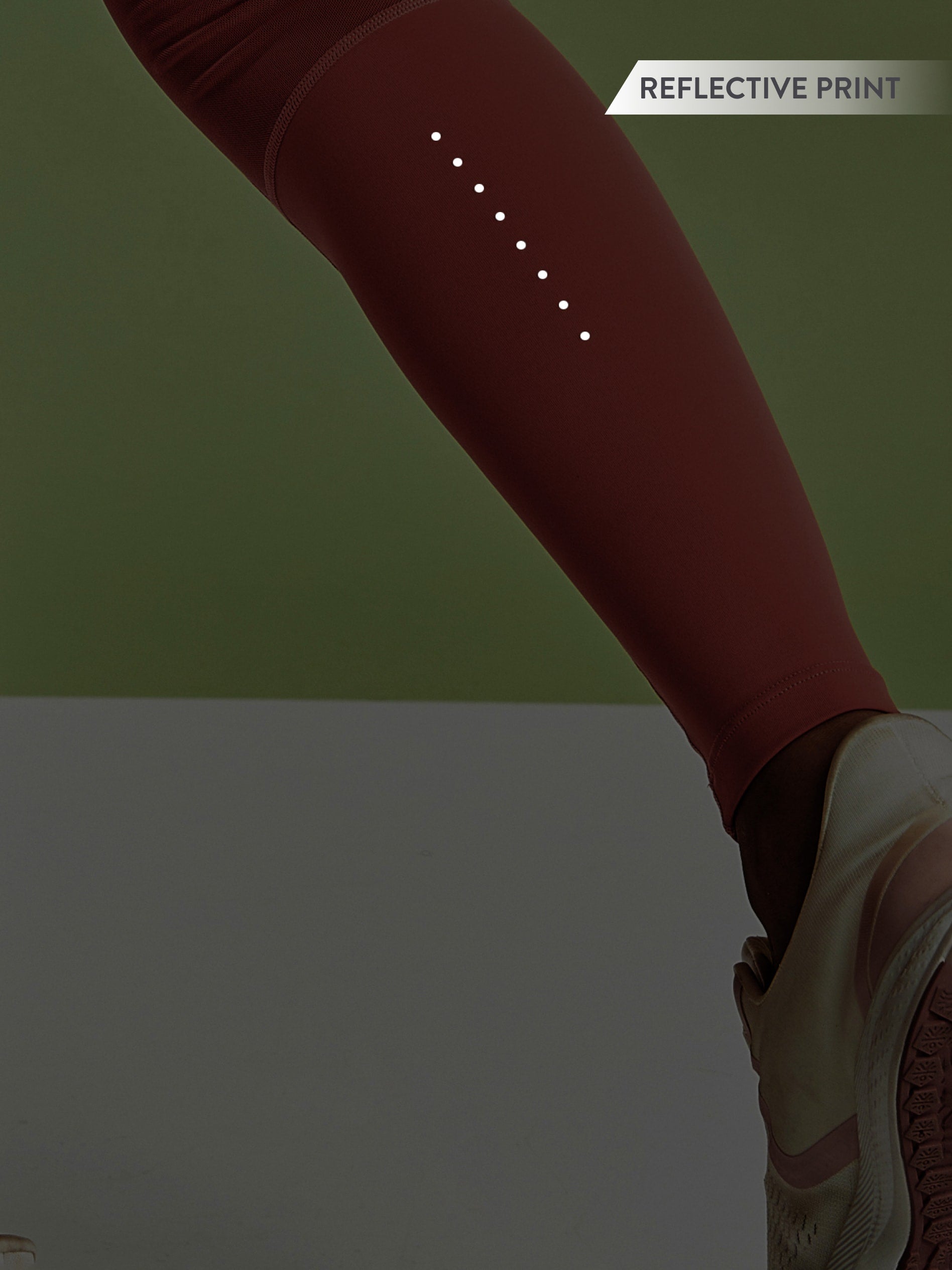 High Waist Running Tights with Side Pocket