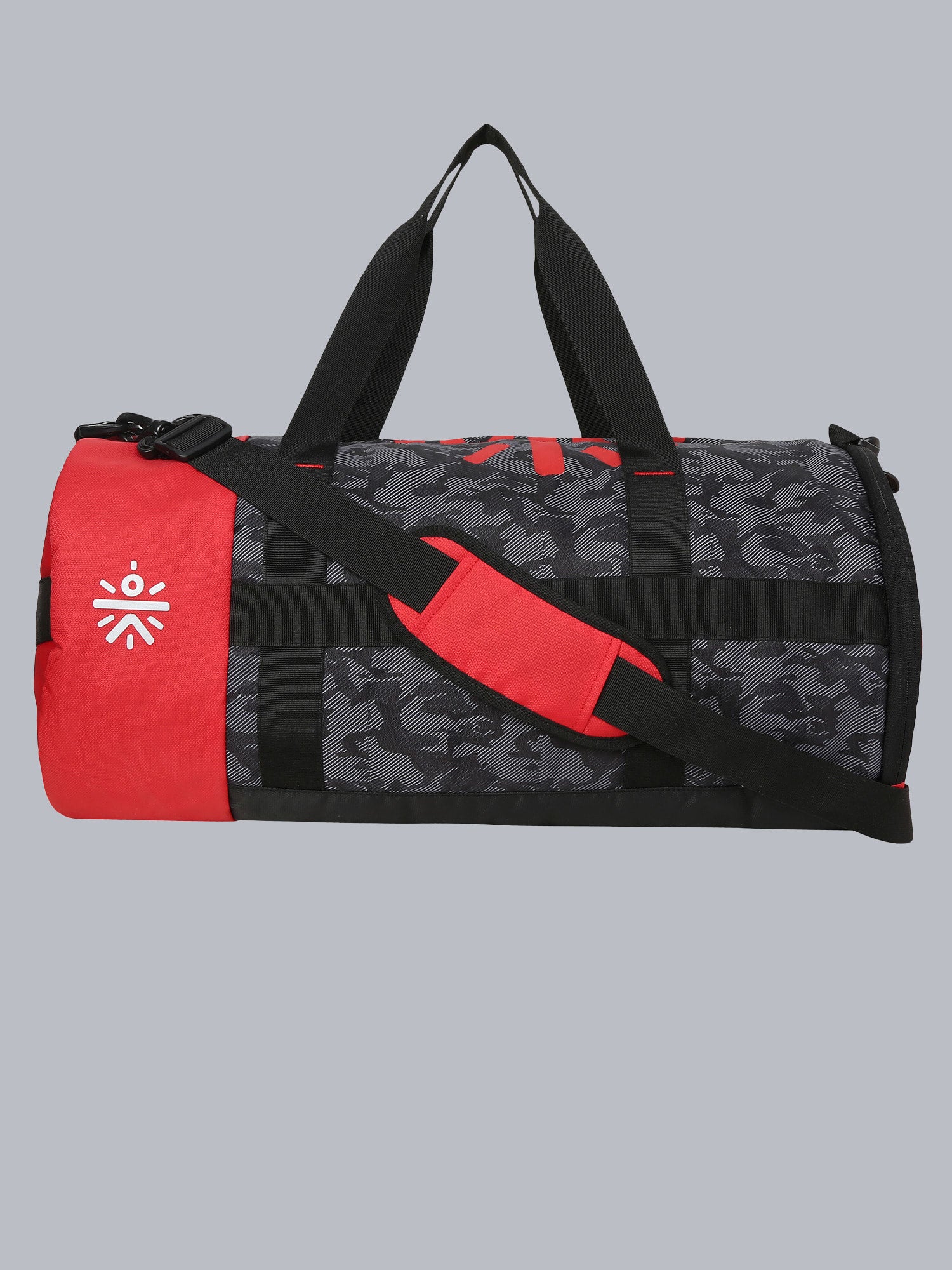 Signature Camouflage Black Duffel
