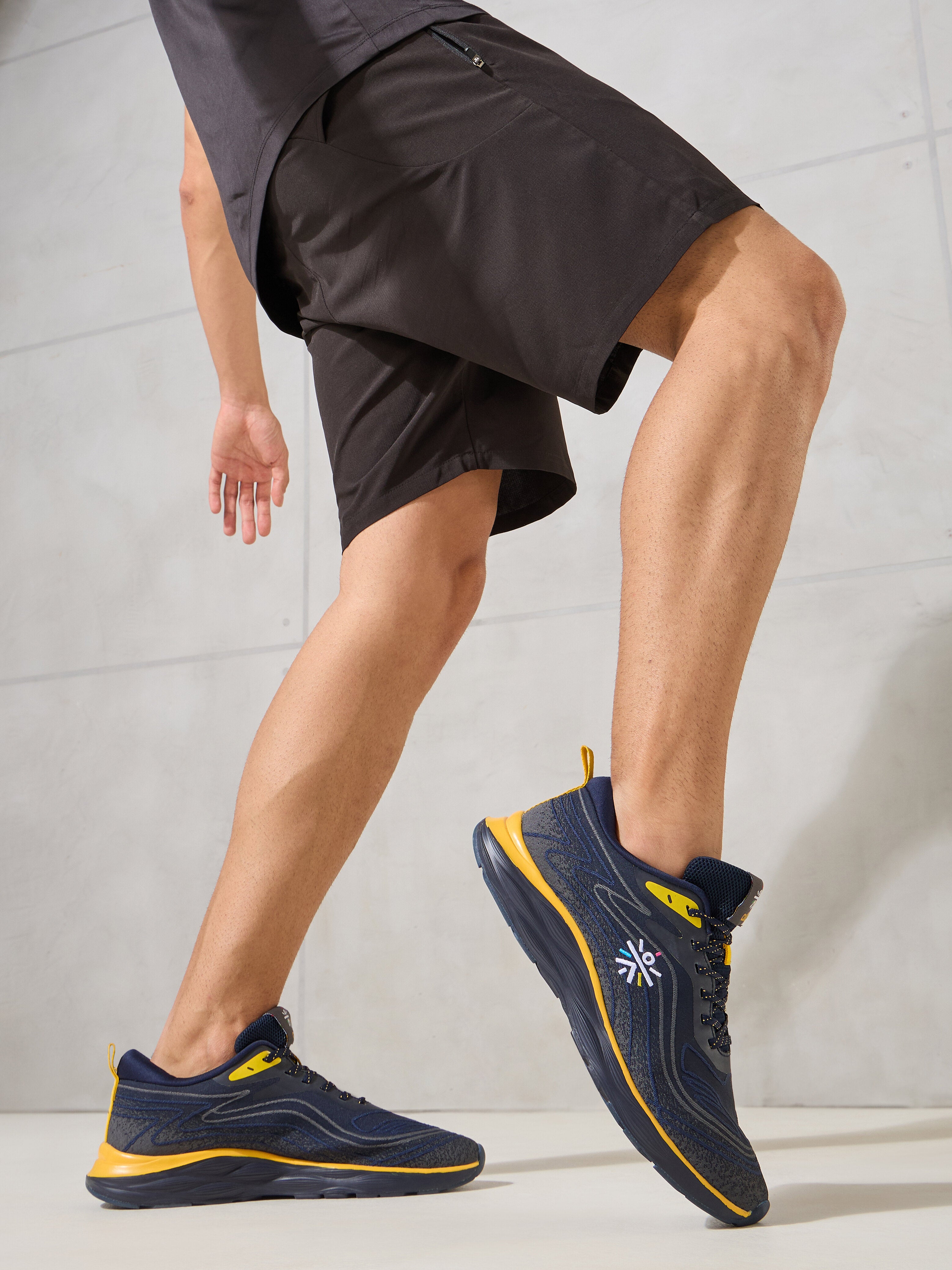 cult Men's DynamicWave Running Shoes - Navy