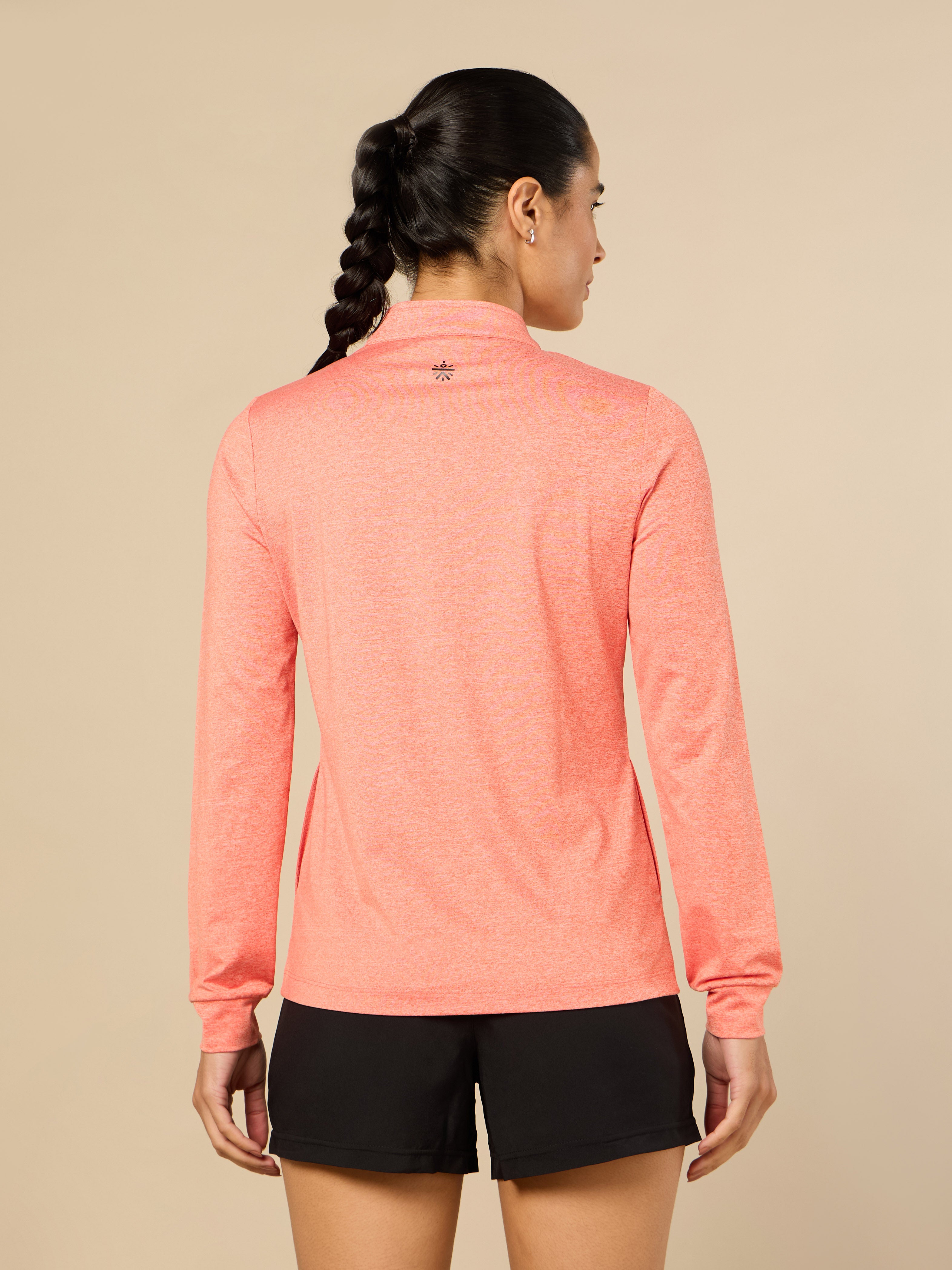 Women's Coral Melange Training Essential Jacket