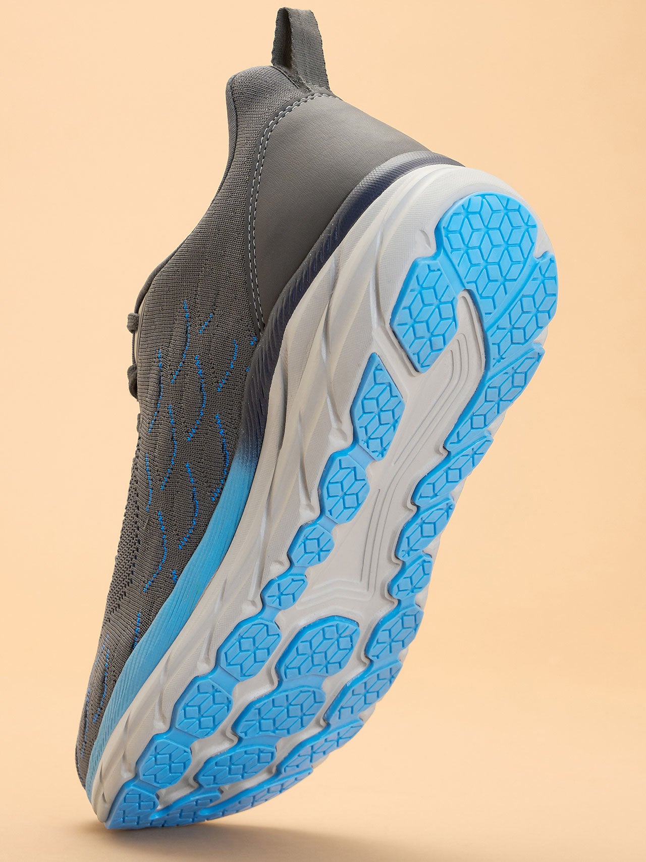 Avant Men's Cruiser Running Shoes - Grey/Blue