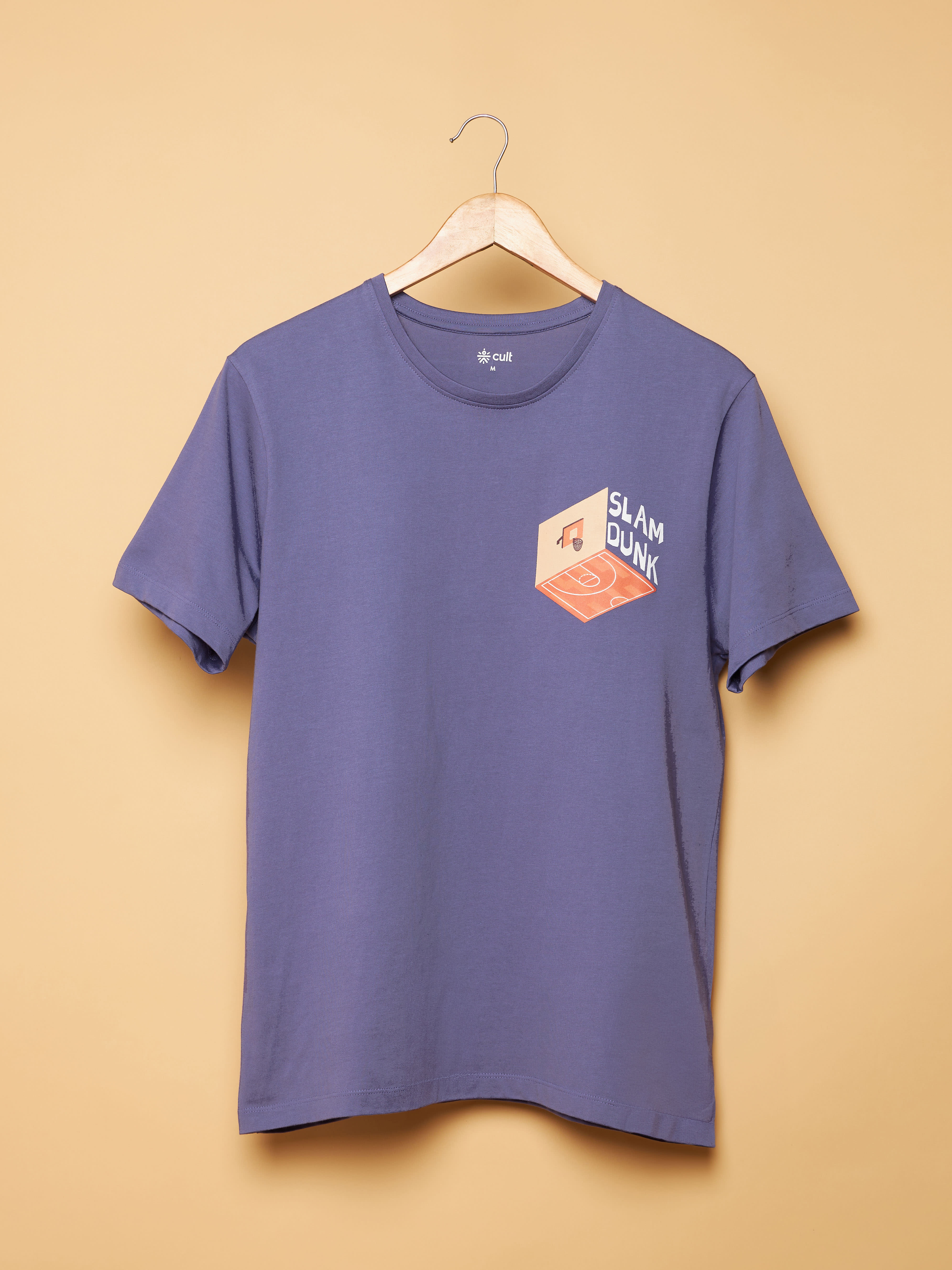 Slam Dunk Miniature Print T-shirt