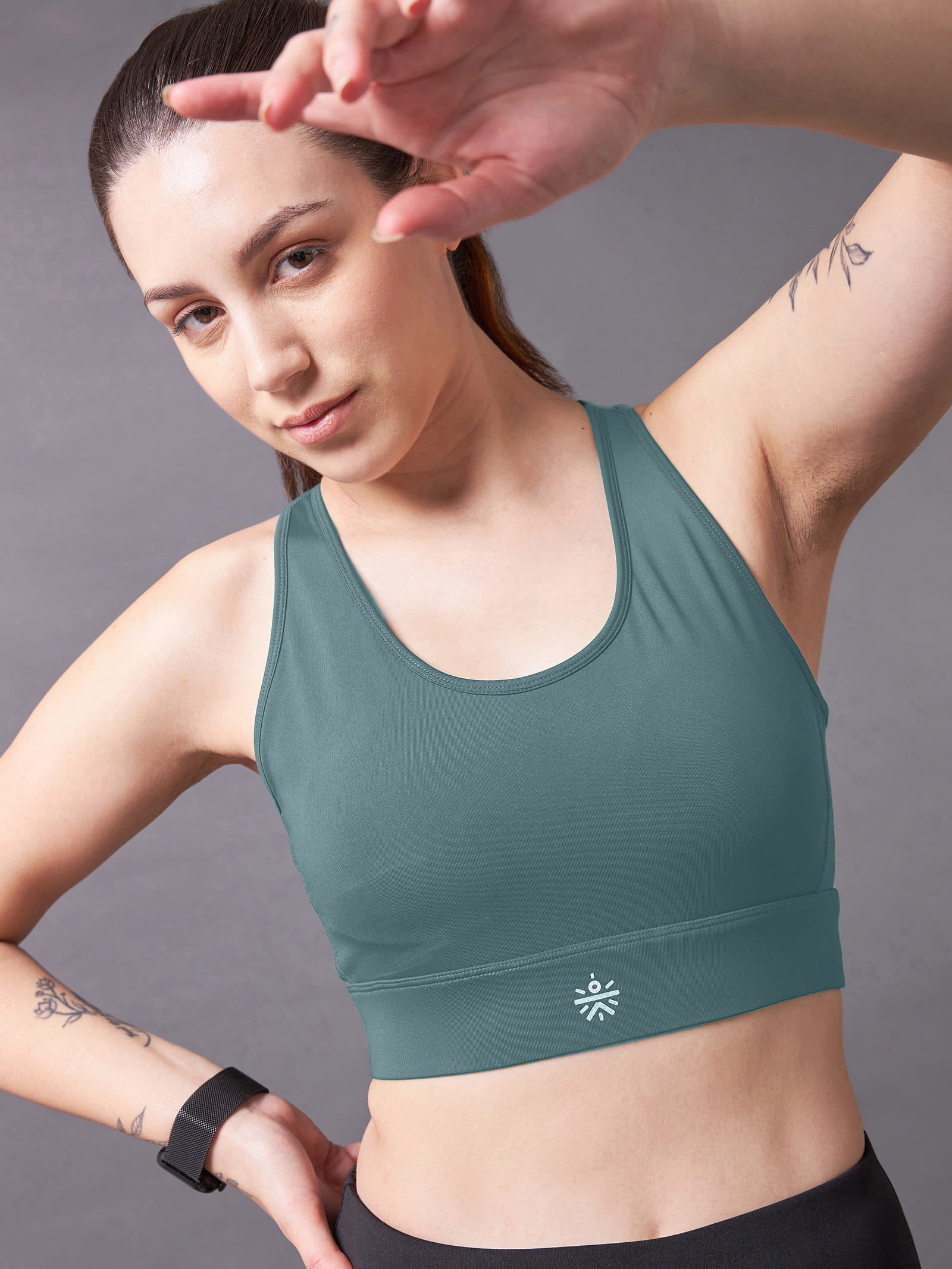 Cross Back Medium Support Bra