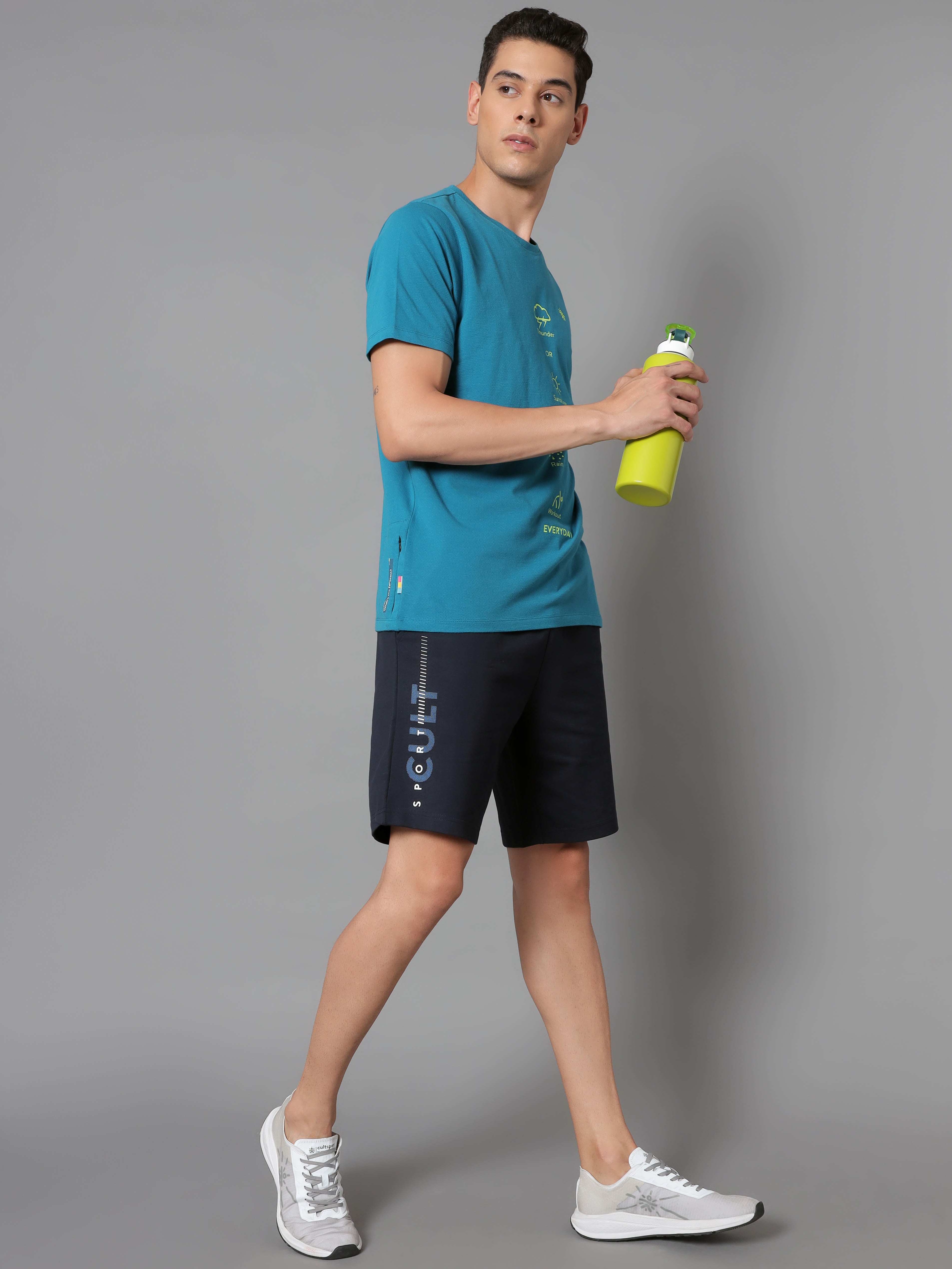 Graphic Print Shorts