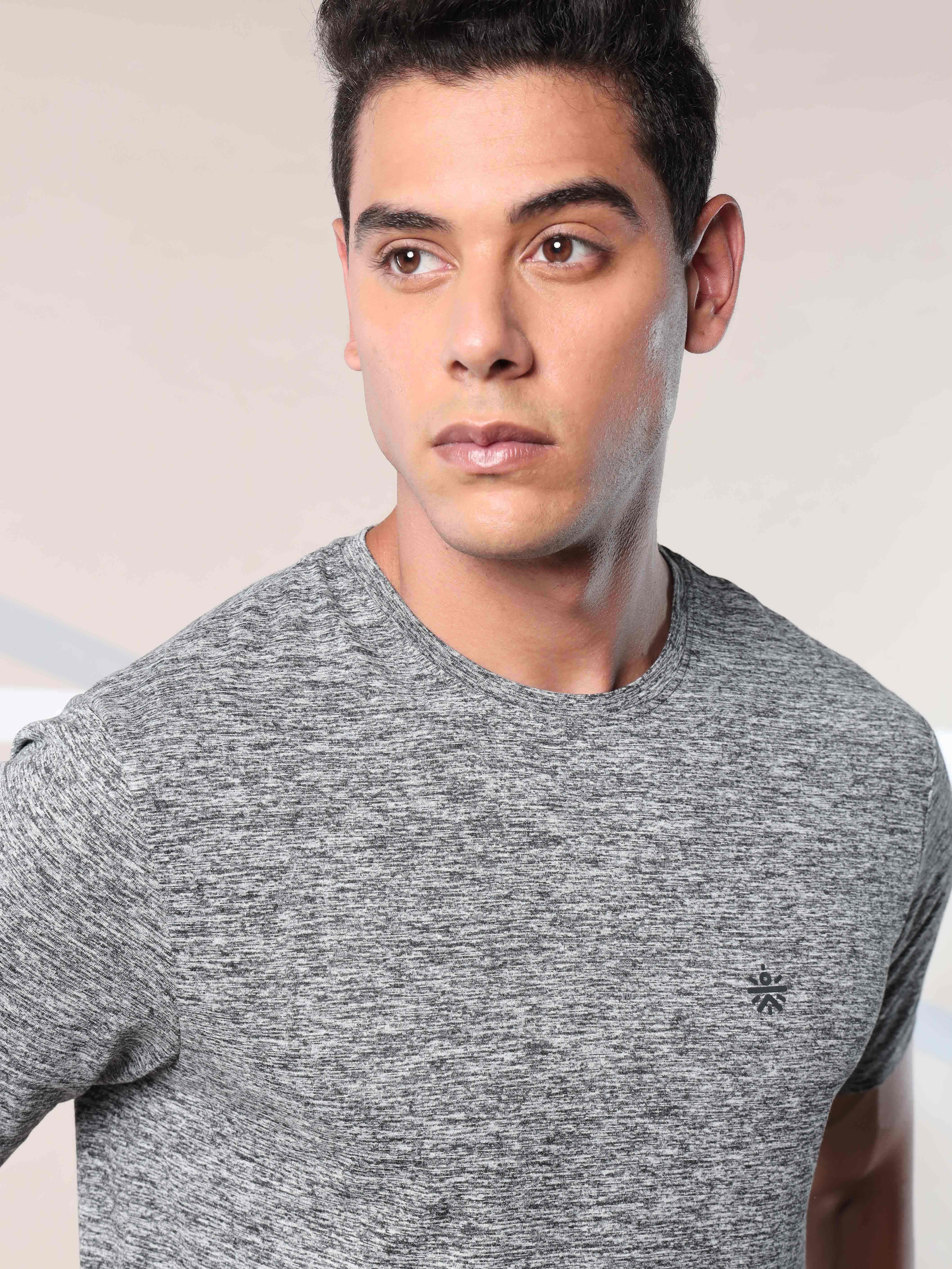 Men's Train All Day Black Comfortech T-shirt