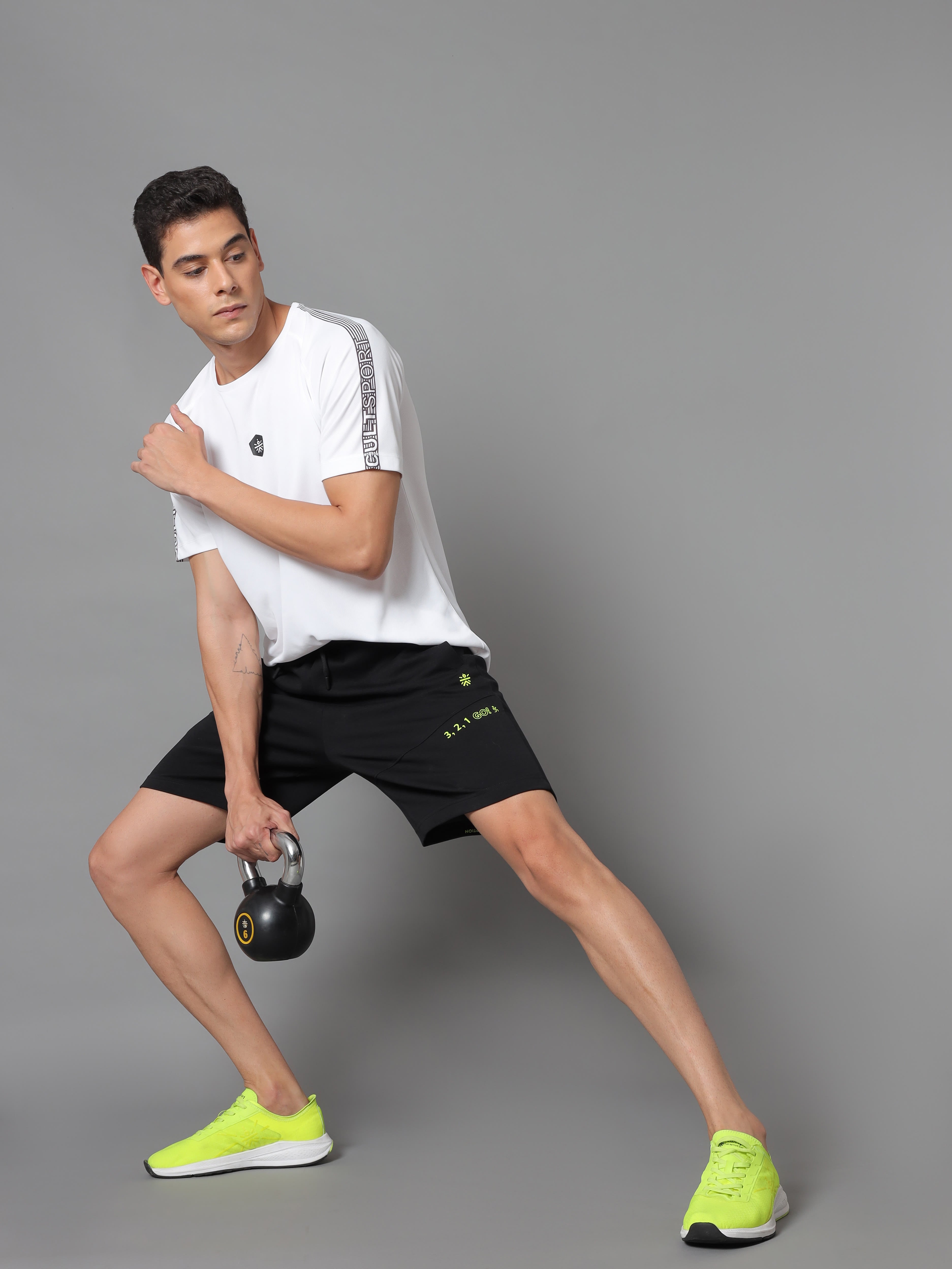 Graphic Print Shorts