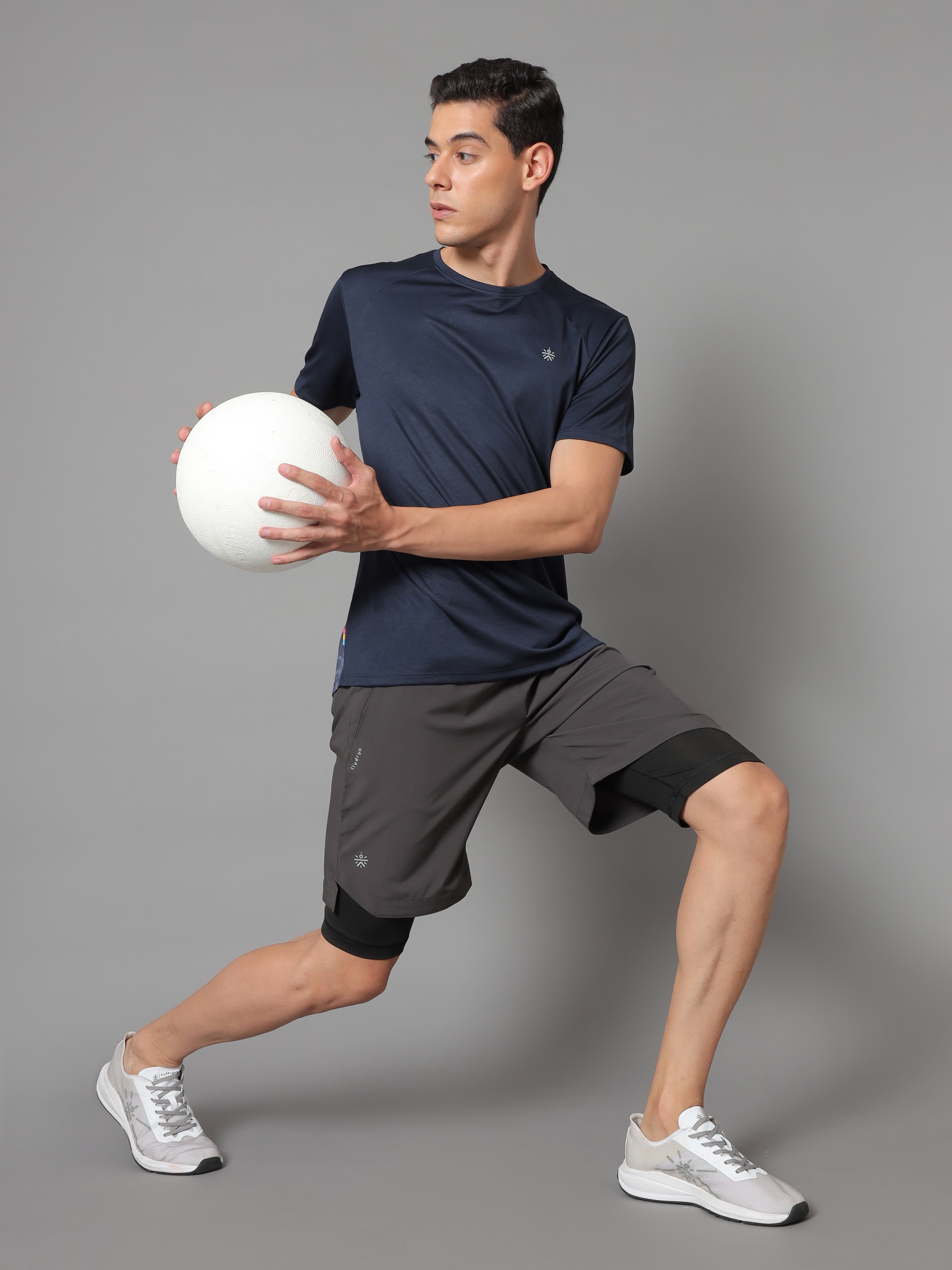 Workout Shorts with Inner Tights