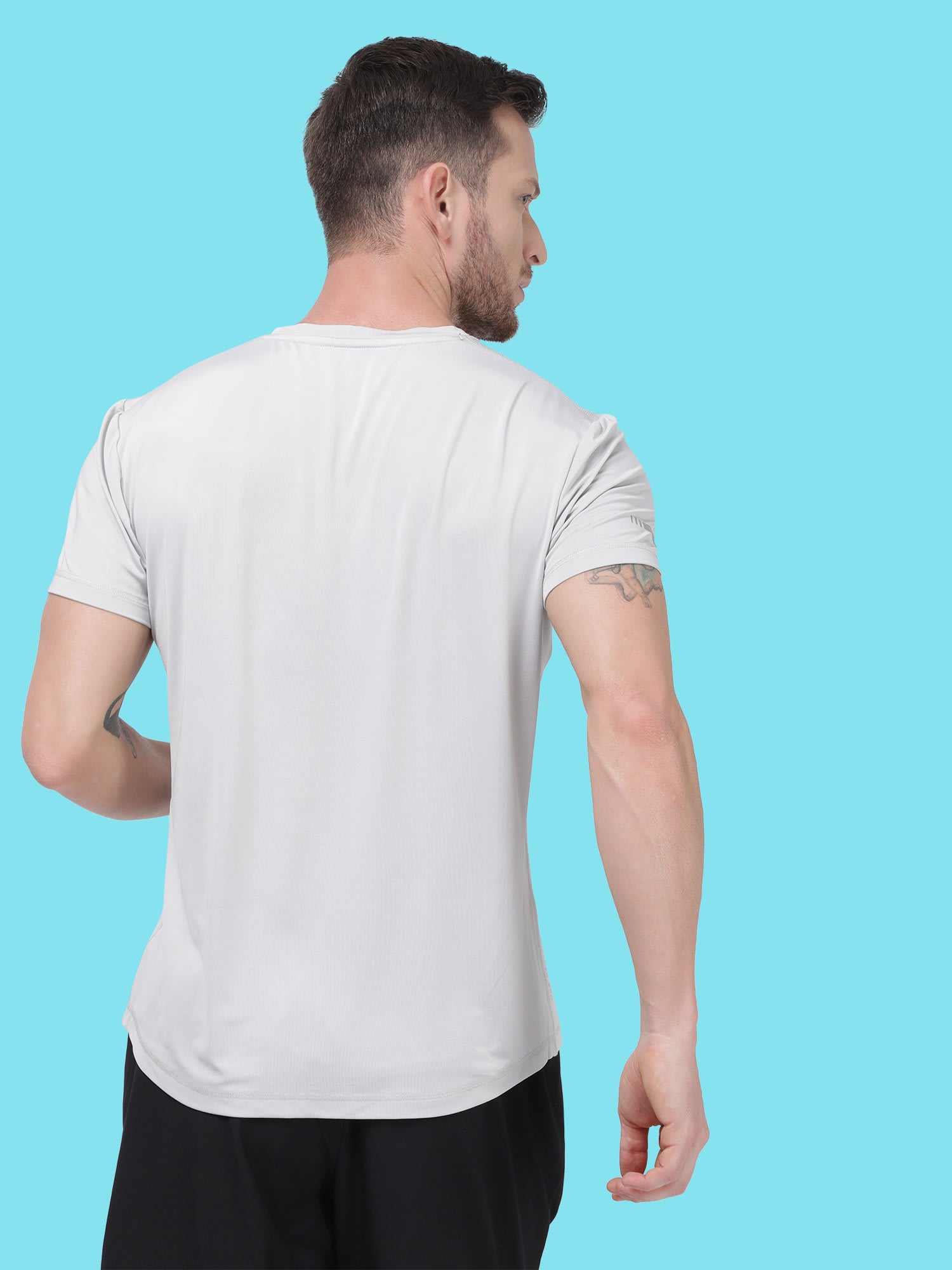 Vital Train Hard Grey Tee