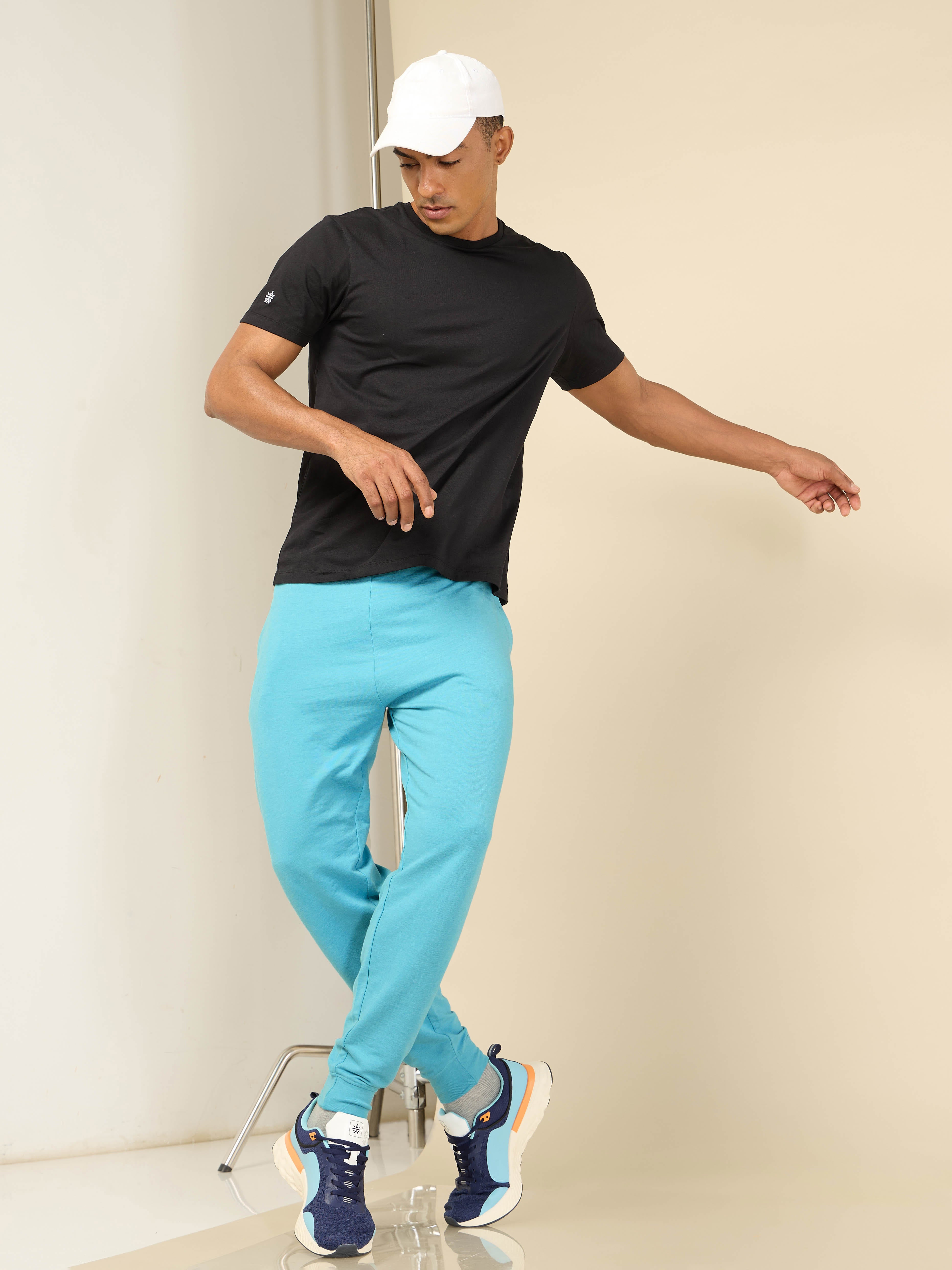 Men Blue Cult Leisure Joggers