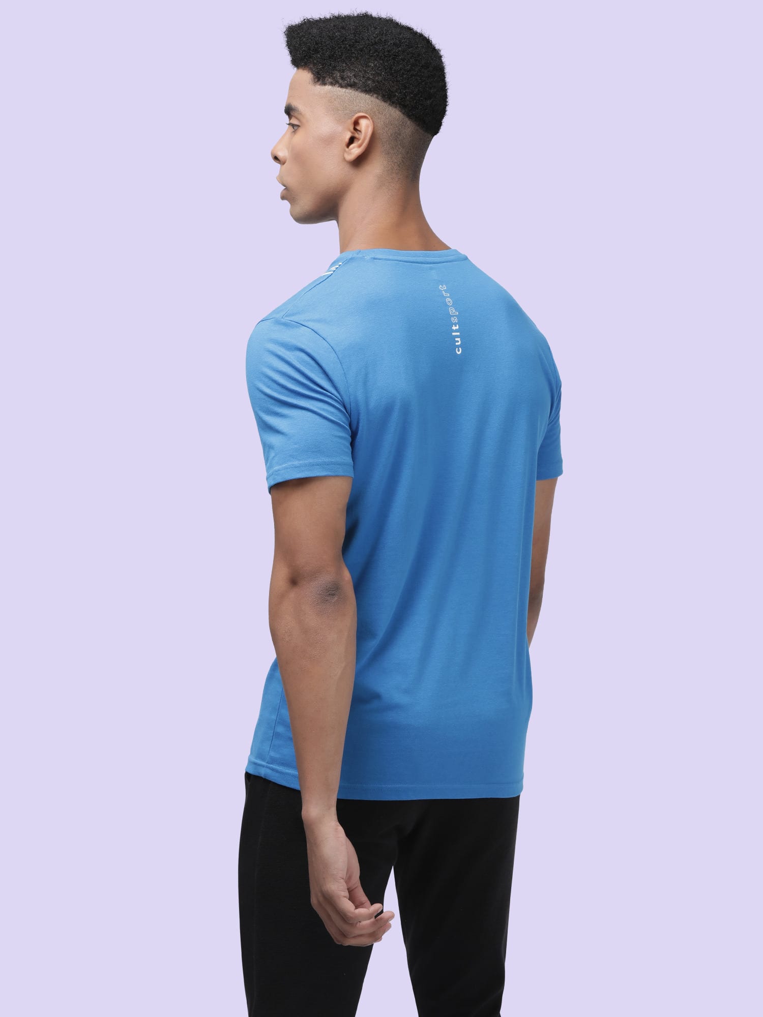 Everydays Lounge Bright Blue Cotton Tee