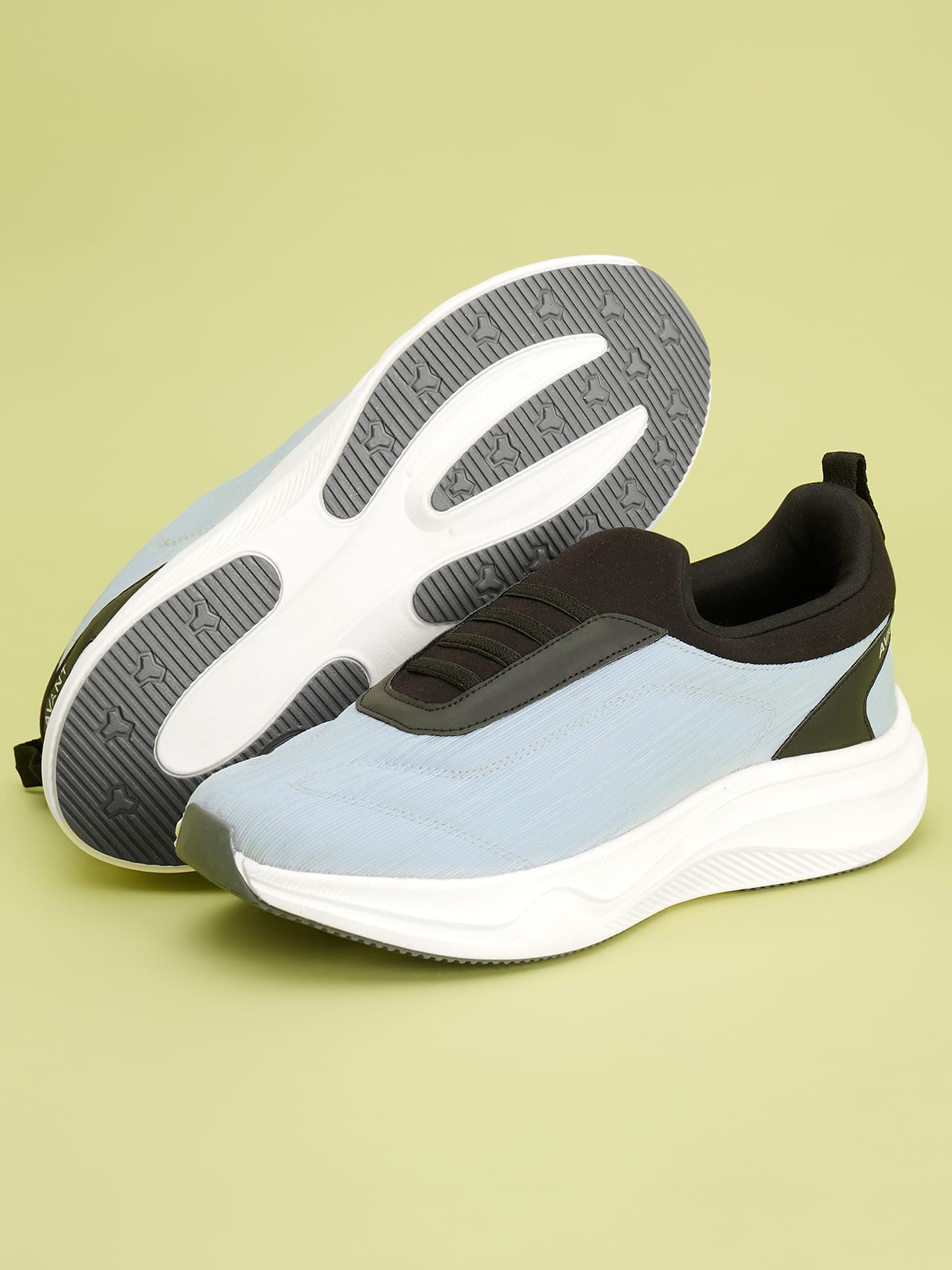 Avant Men's Brezza Slip-On Walking Shoes - Grey/Black