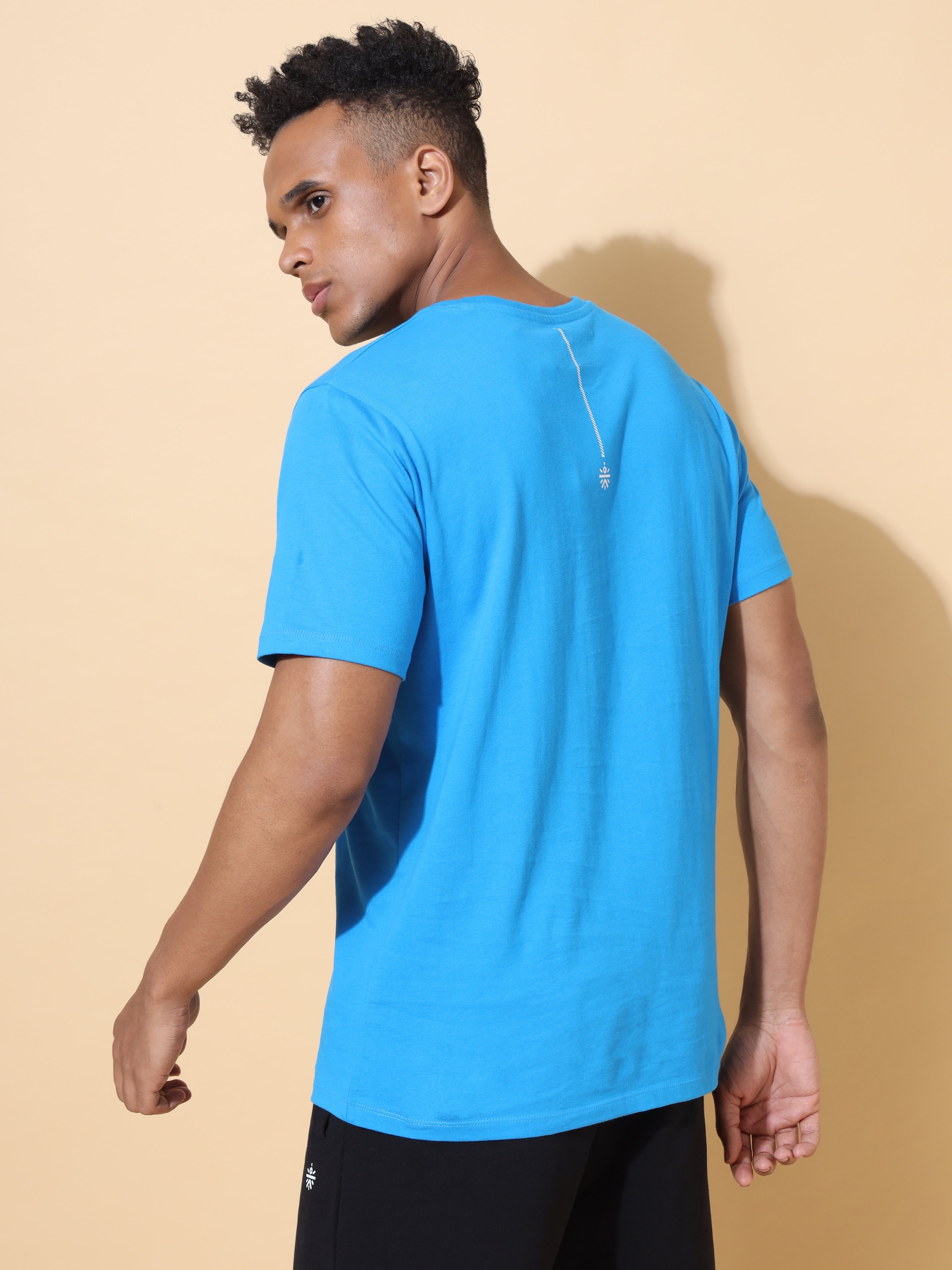 Comfort T-shirt with Tonal Chest Print