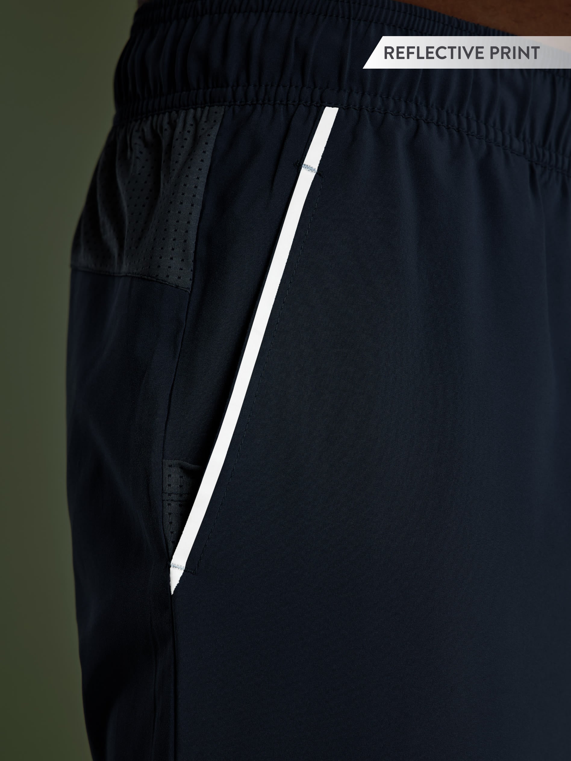 Running Joggers with Contrast Back Panel