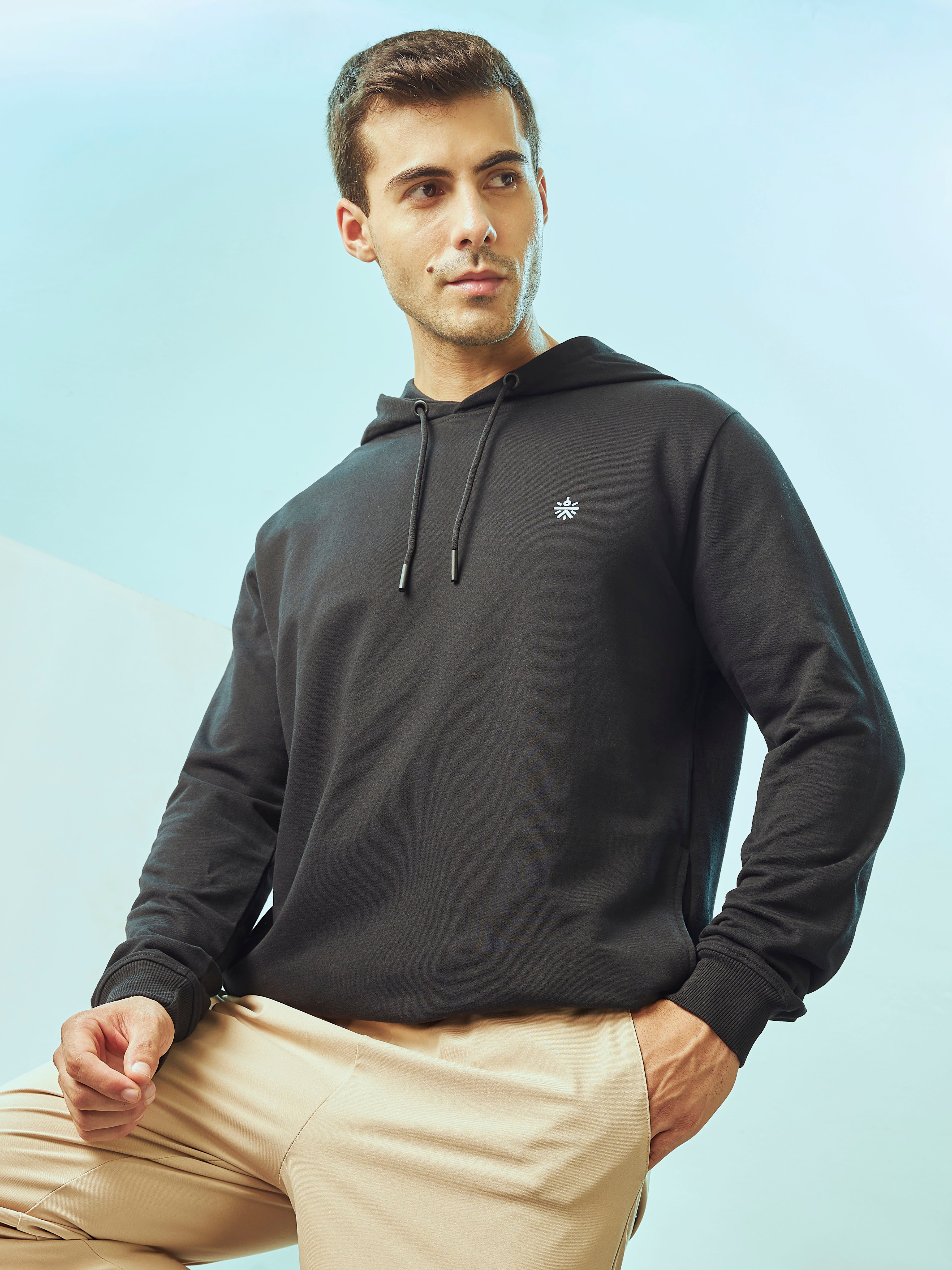 Hooded Sweatshirt with Side Pockets