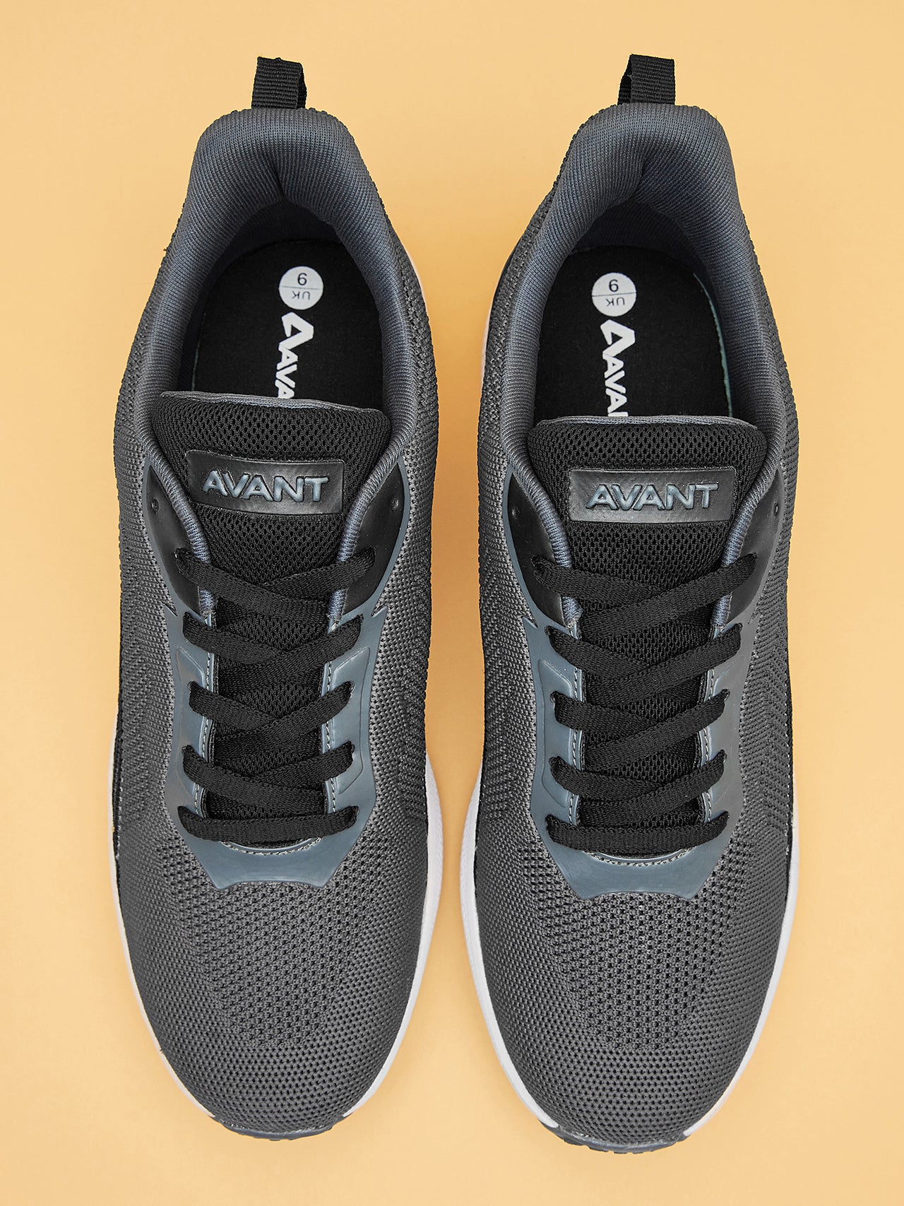 Avant Men's UltraBoom Running and Training shoes-D.Grey