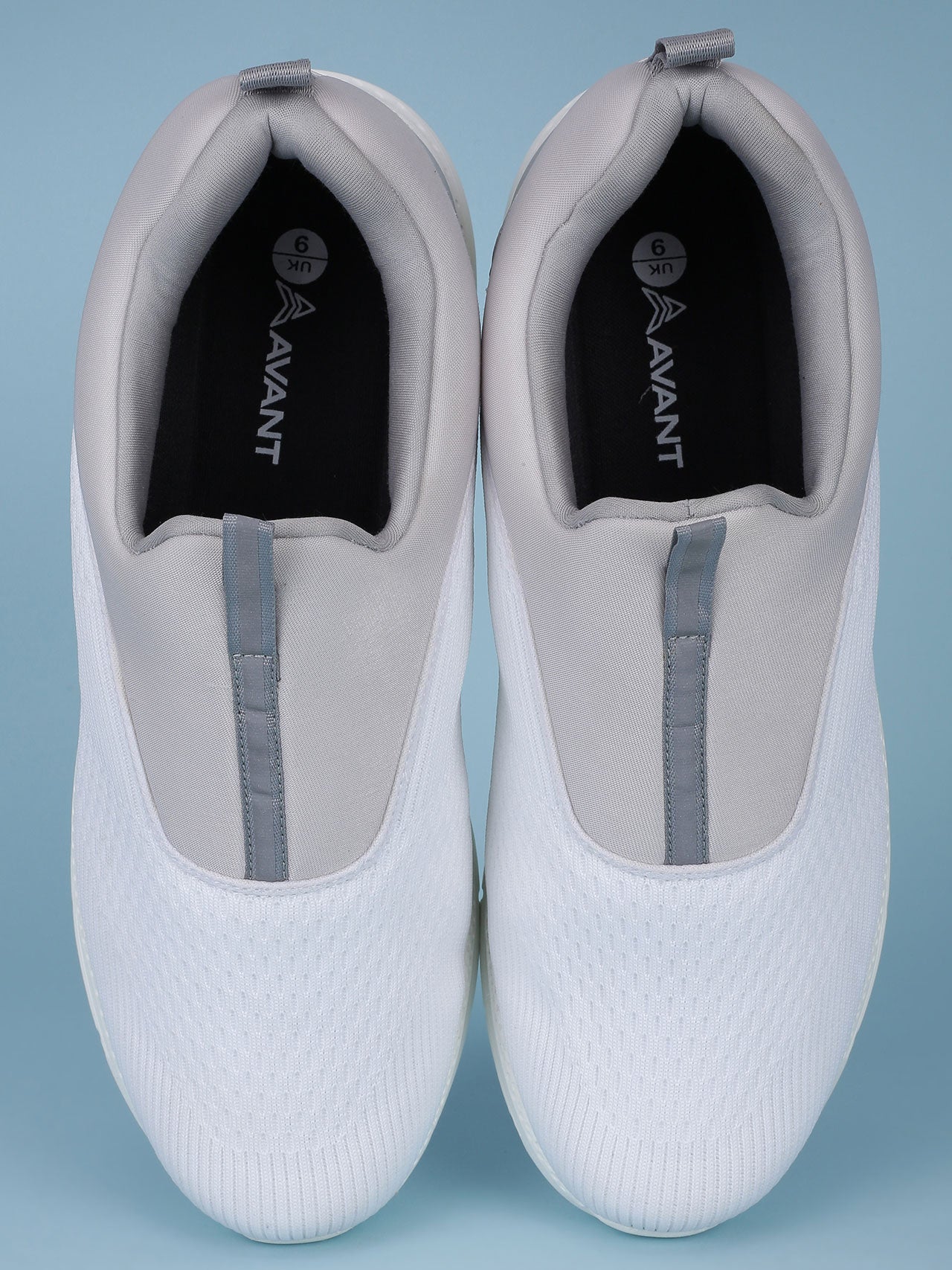 Avant Men's Sigma Slip on Walking Shoes - White