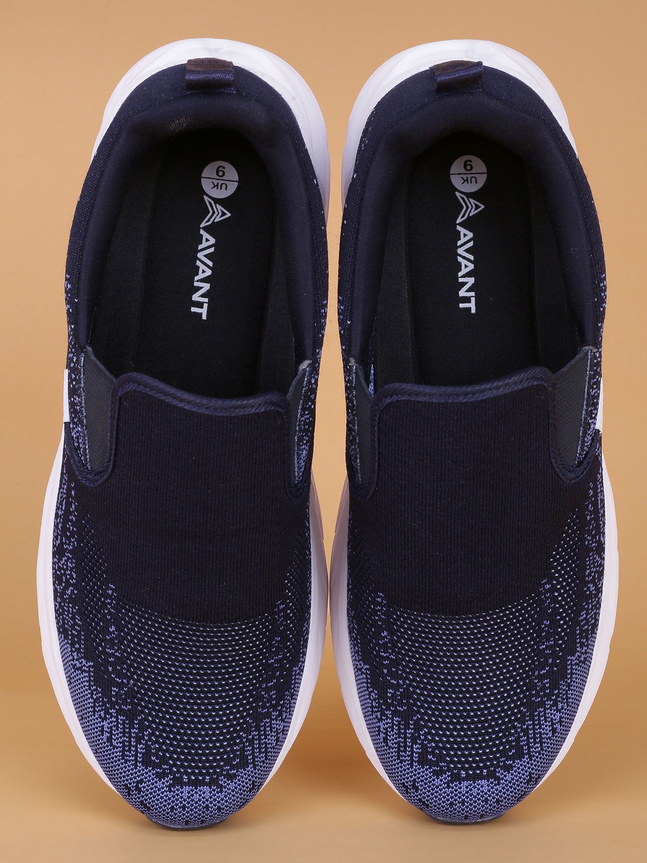 Avant Men's GeoStride Slip-On Walking Shoes - Blue