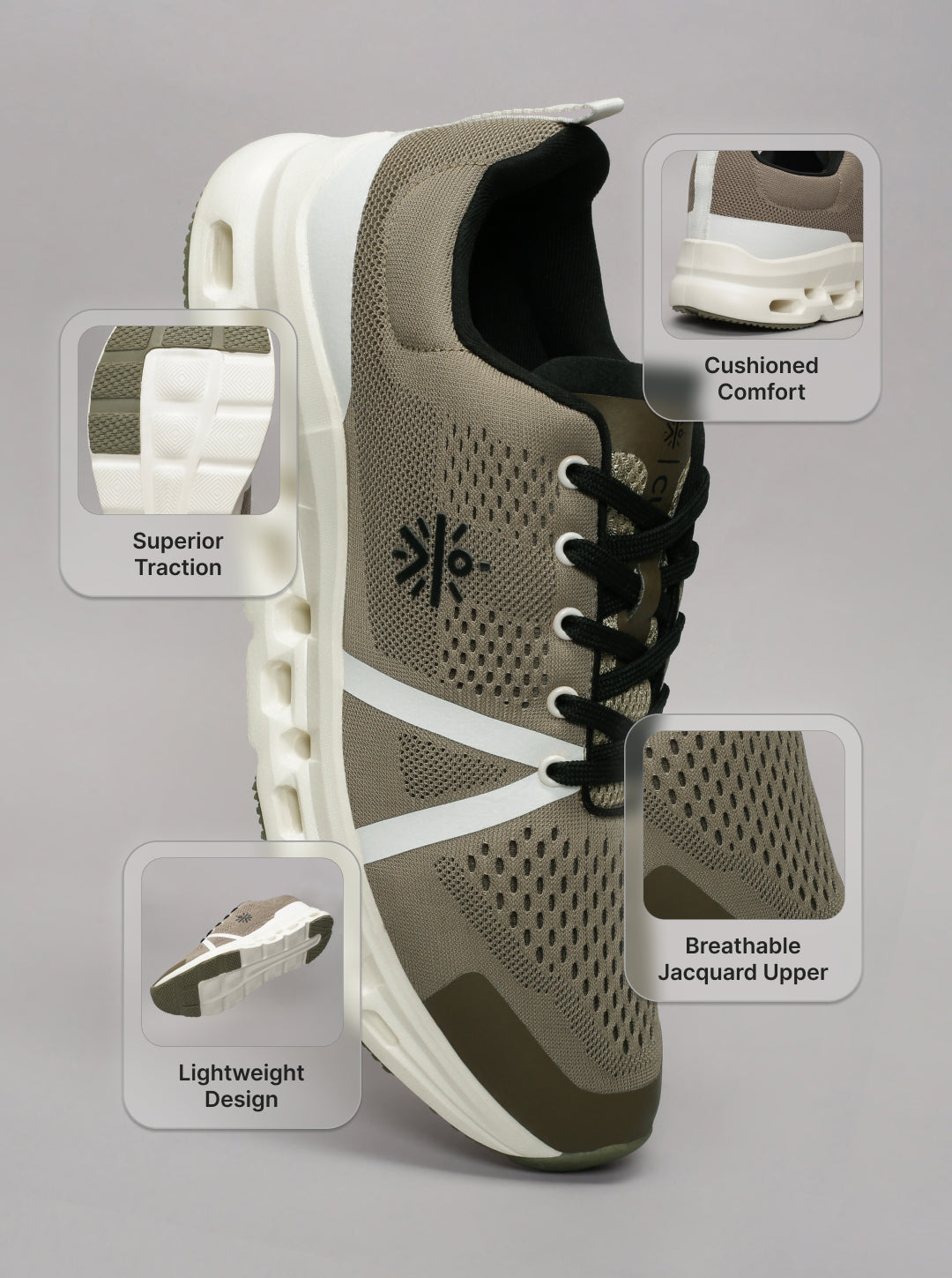 cult Men's Ethereal Sneaker Shoes - Brown