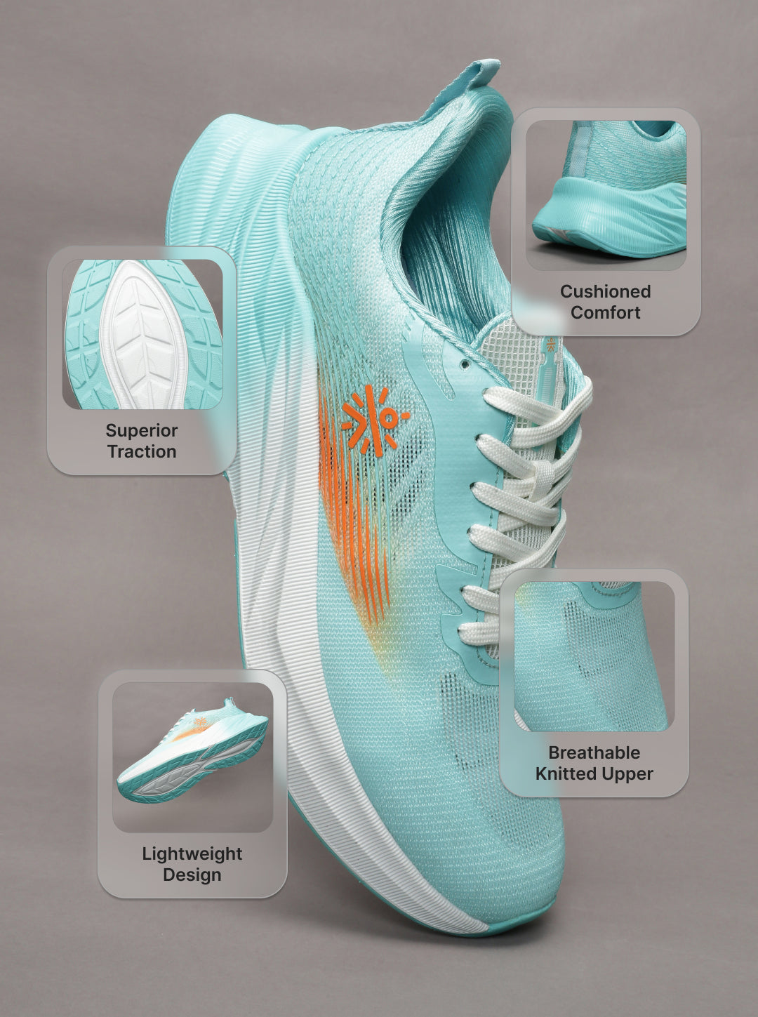 cult Men's Onyx Running Shoes - L.Blue