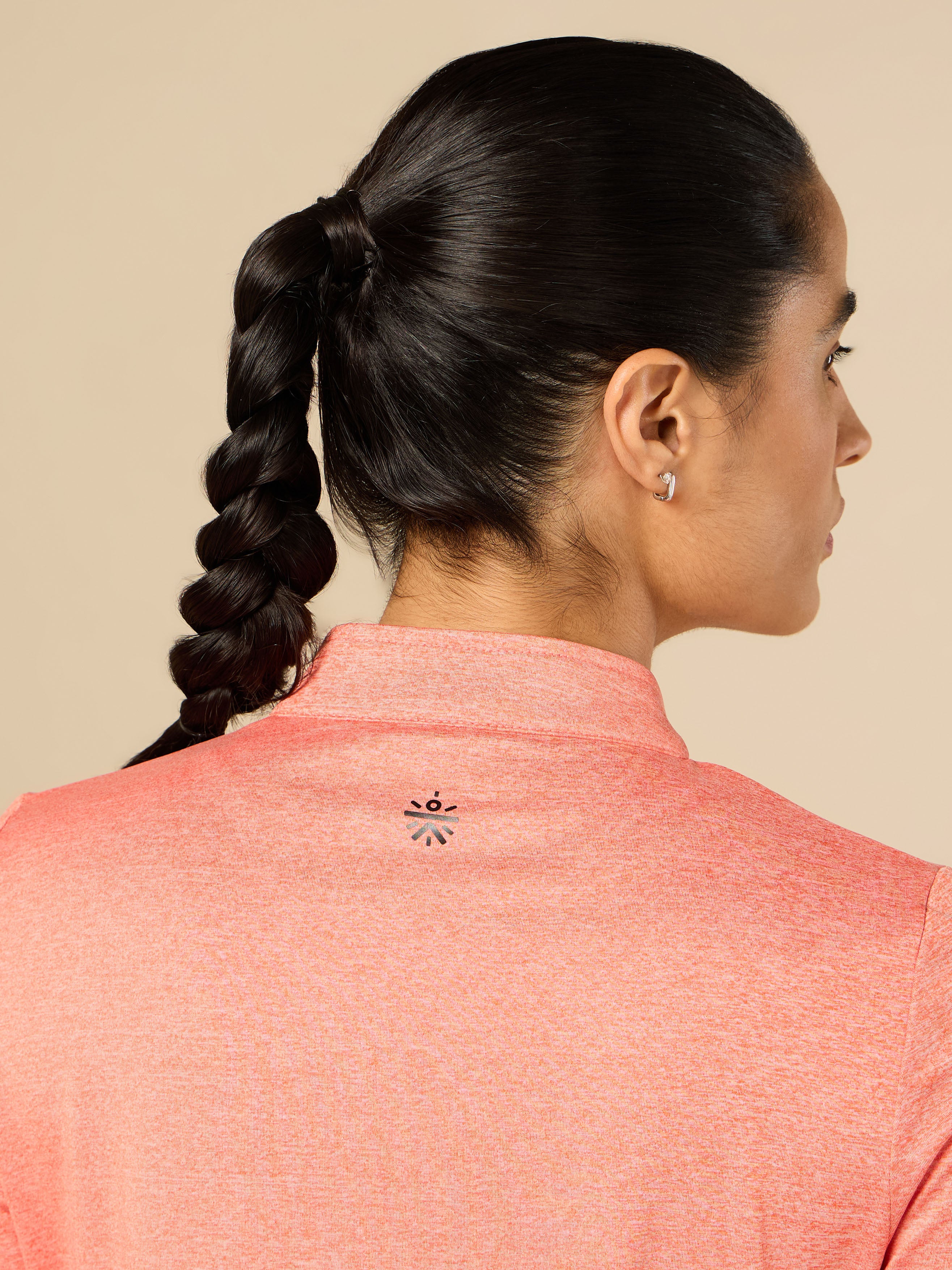 Women's Coral Melange Training Essential Jacket