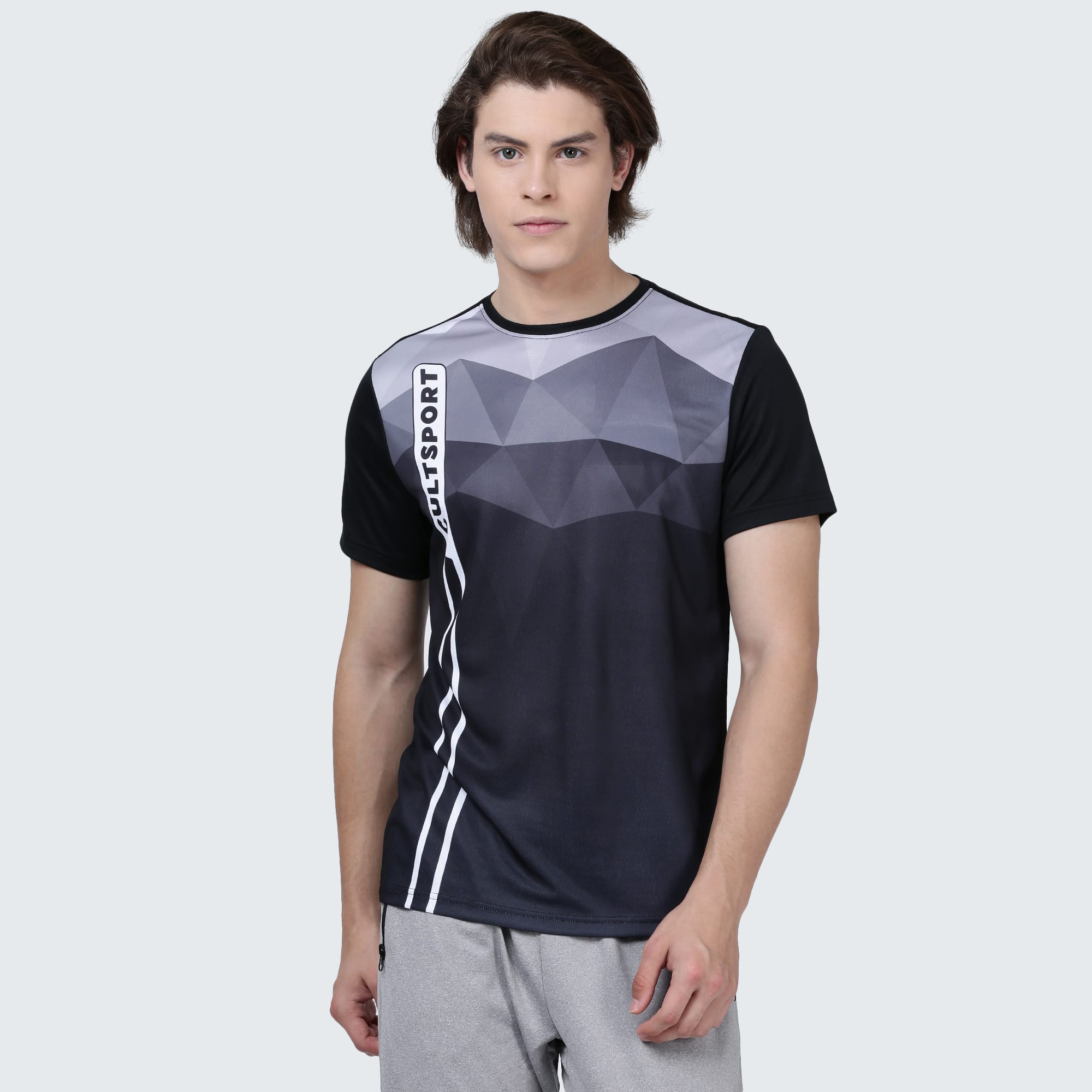 Dugout Prism Black Relaxed Tee