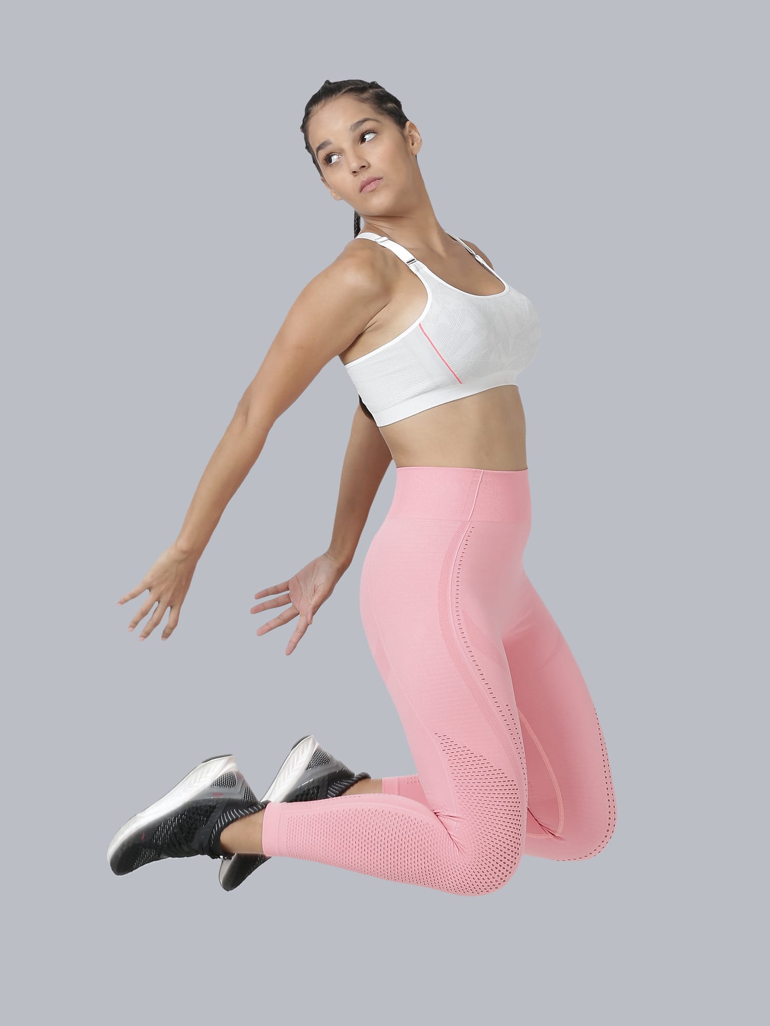 Yogini Serene Seamless Leggings Pink