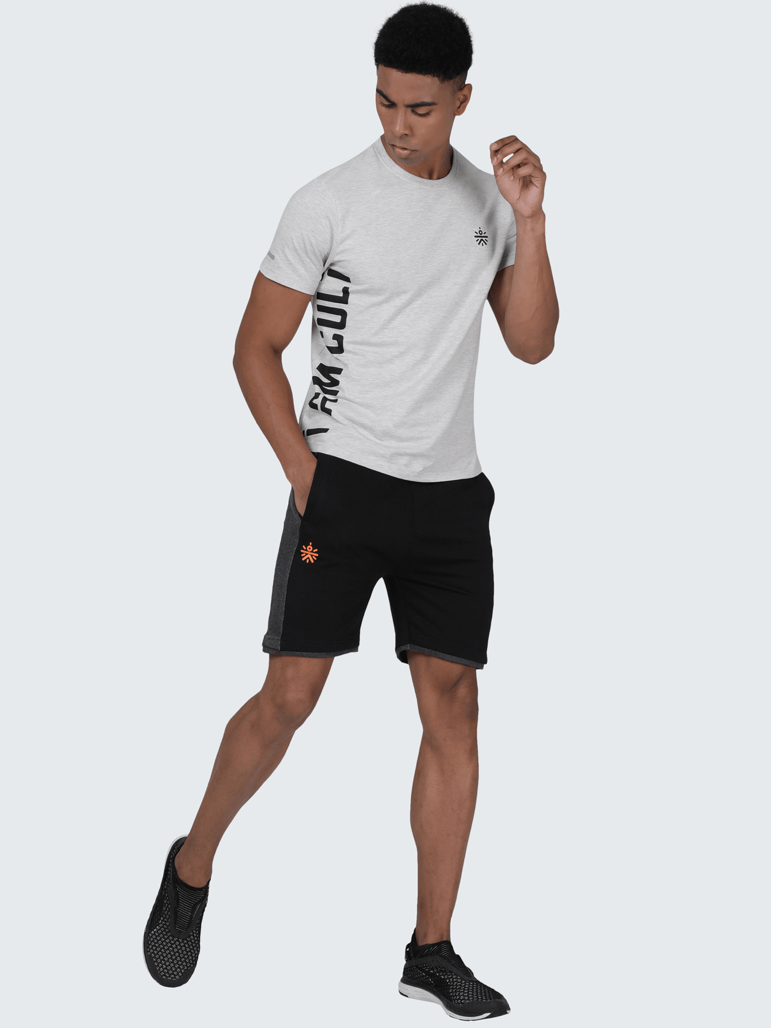 Everydays Relax Black Casual Shorts