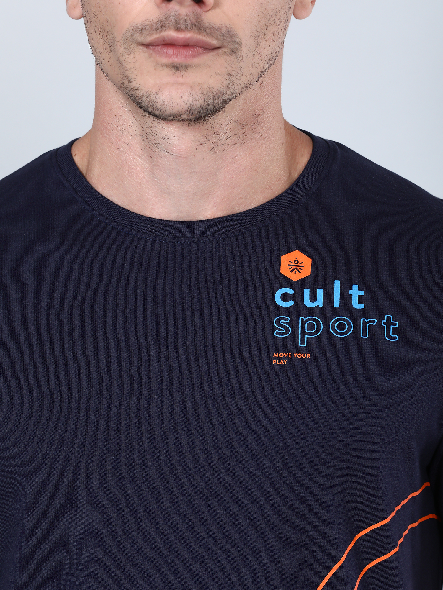 Everydays Dial Blue Cotton Tee