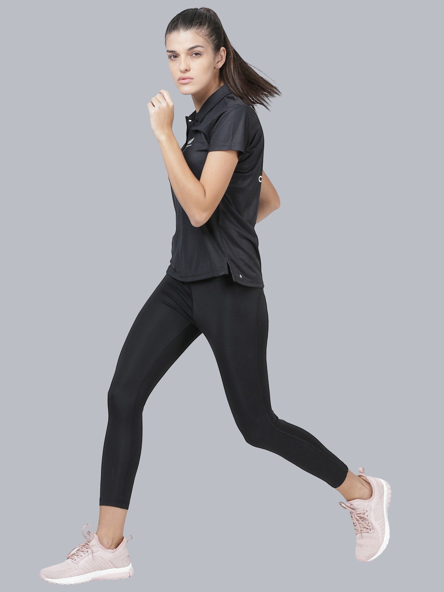 Everyday Athlete Polo T-shirt - Black