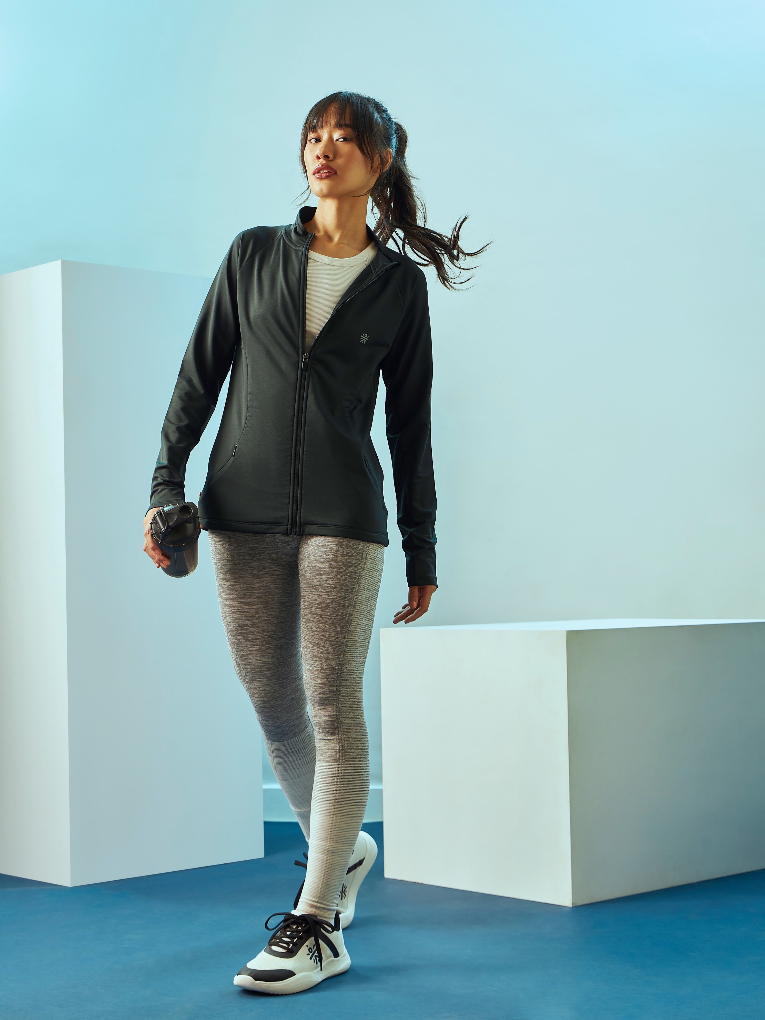 Zip-Front Jacket with Side Pockets