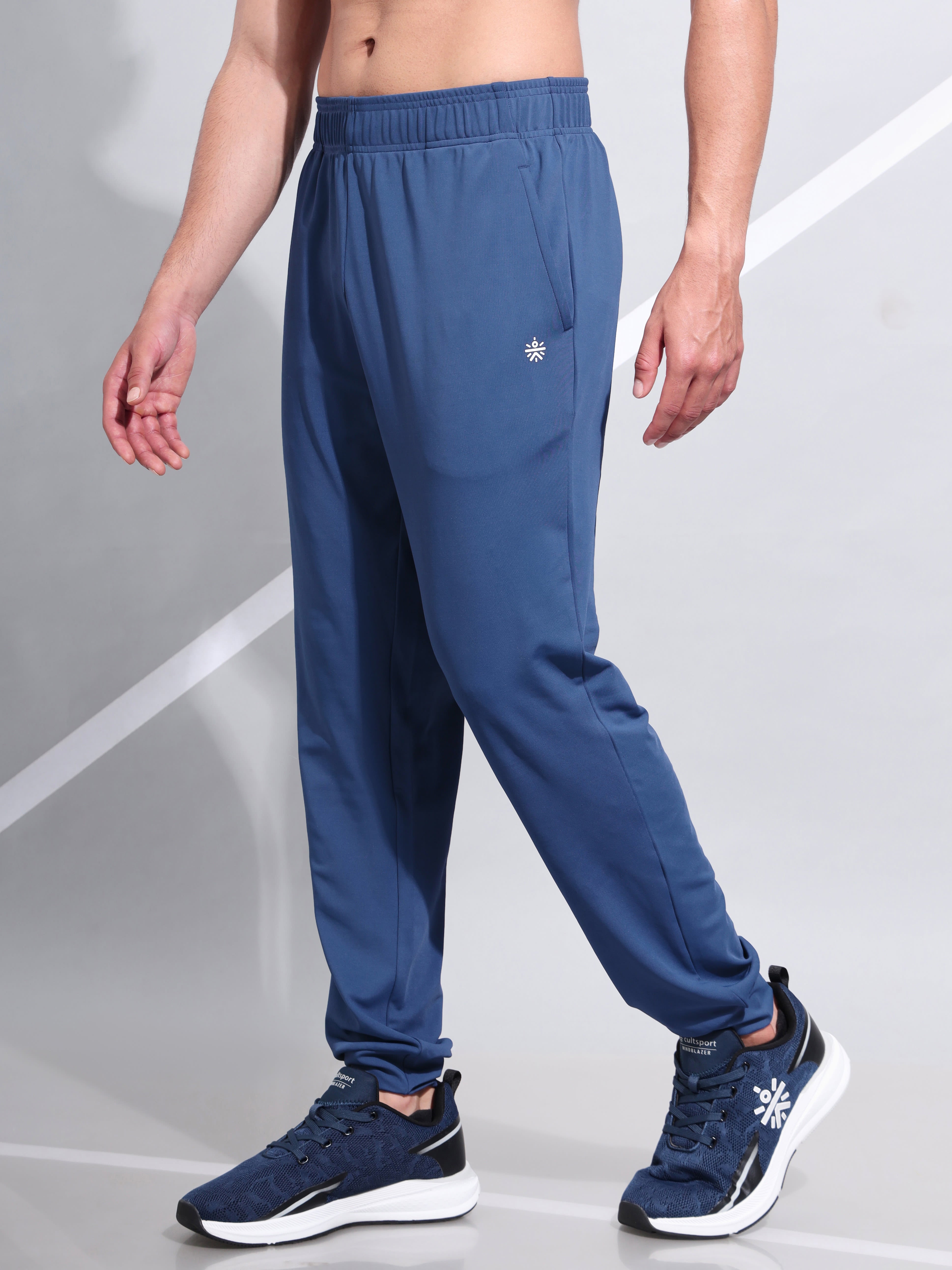 Solid Training Joggers with Pockets