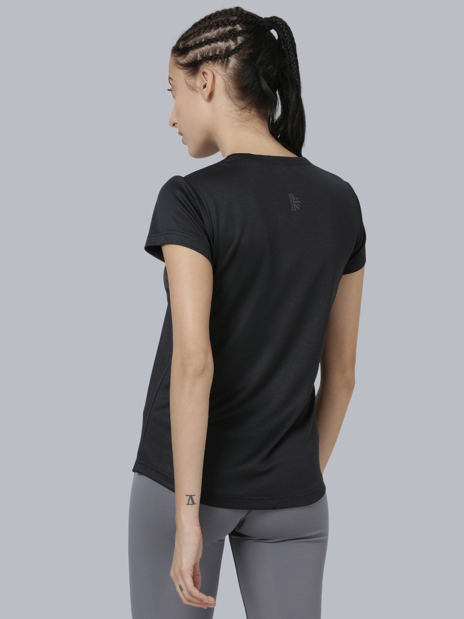 Dugout Pyramid Black Relaxed Tee