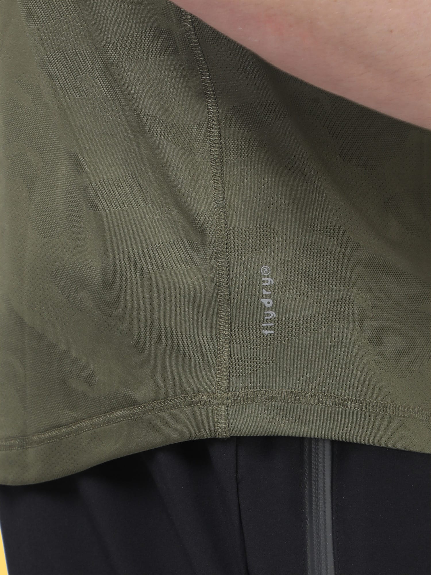 Vital Breathe Olive Running Relaxed Tee