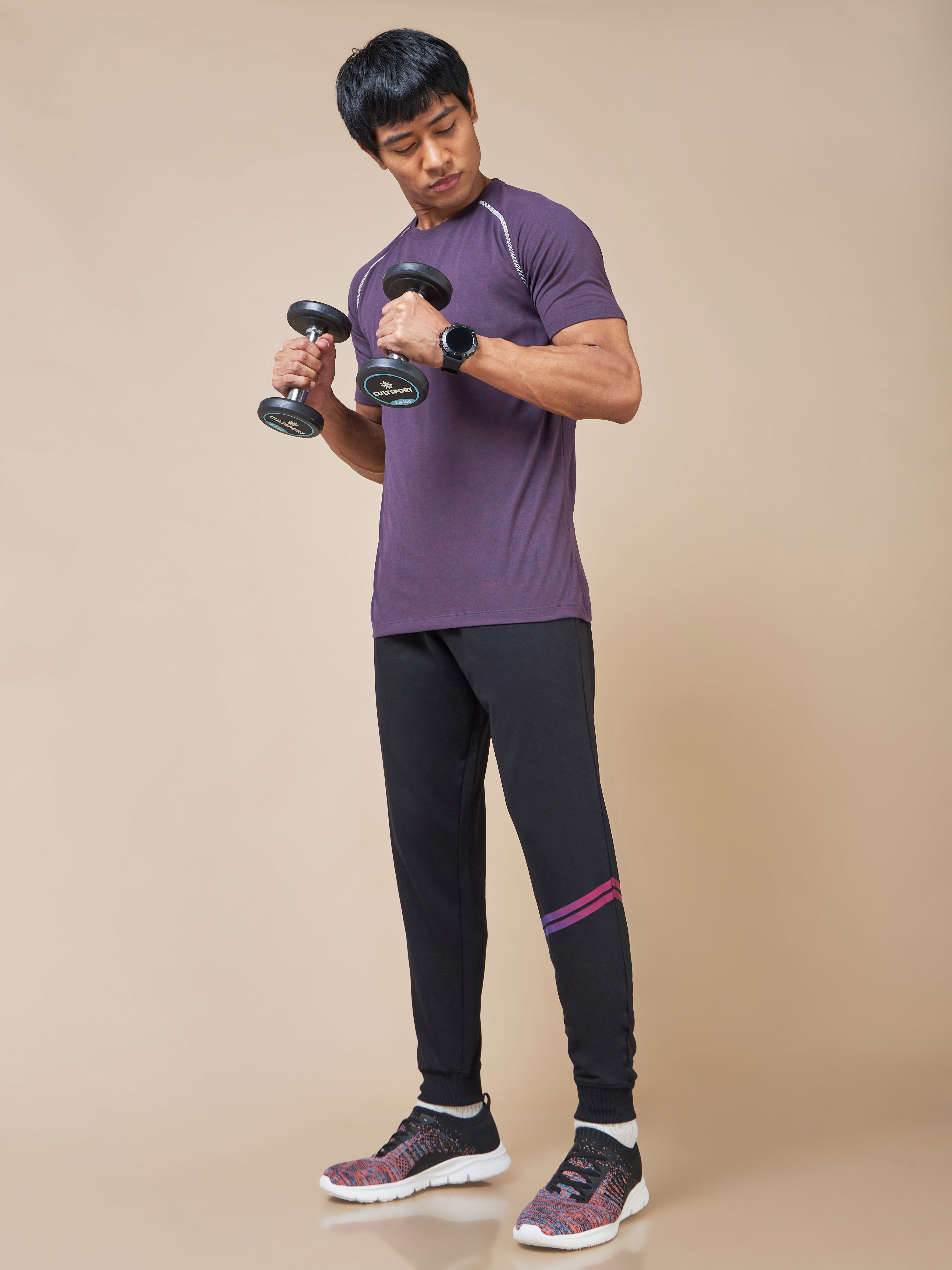 Striped Workout Joggers